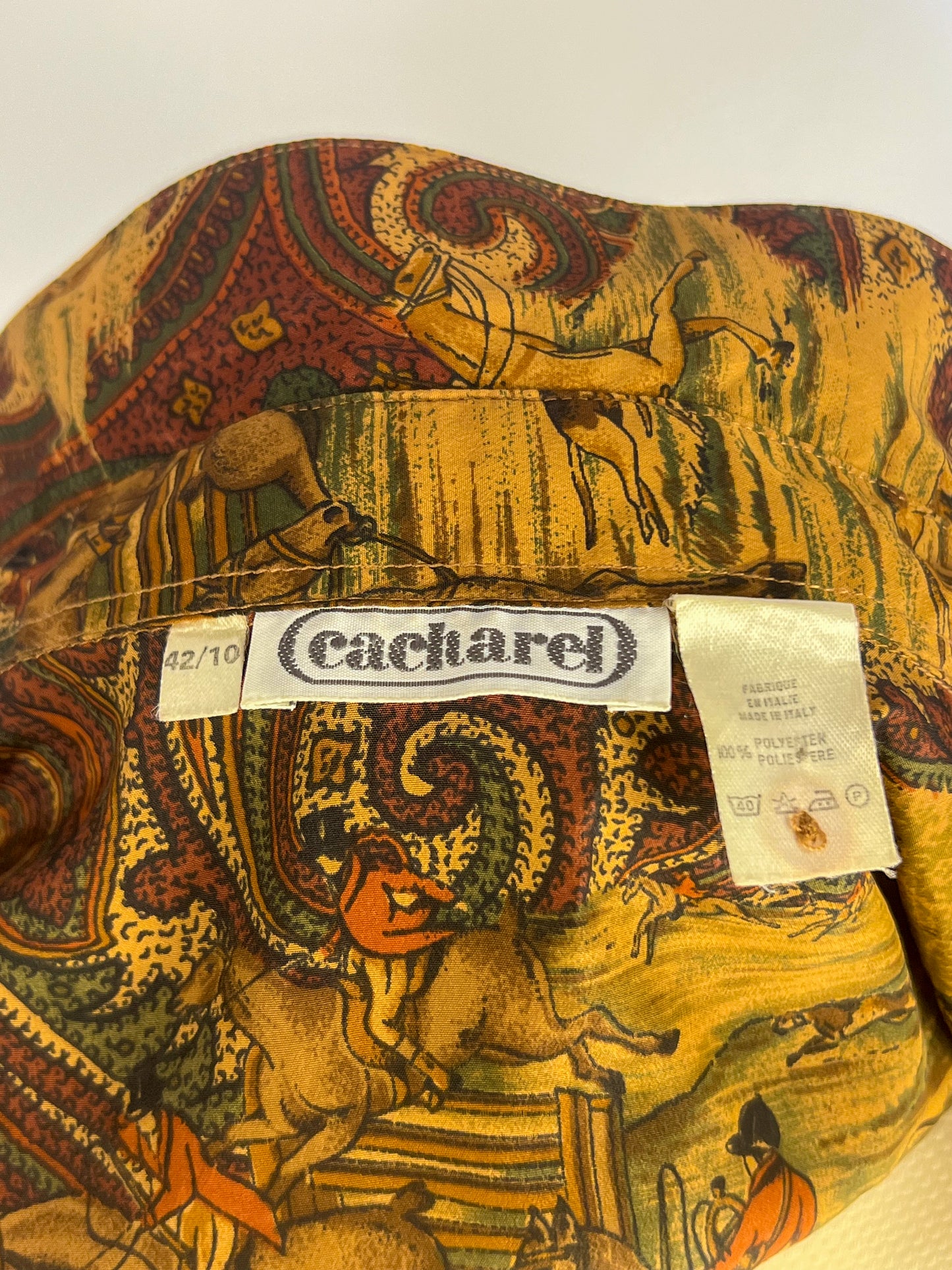 Completo Camicia e Gilet Cacharel anni '80