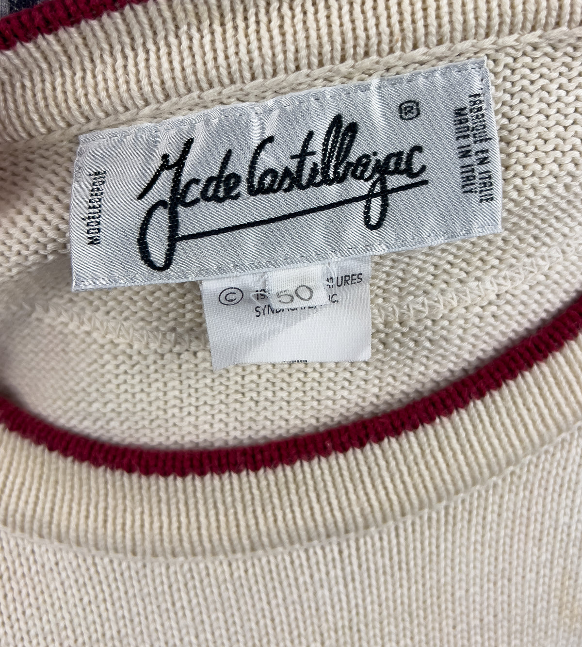 Pull Jc de Castelbajac 1991