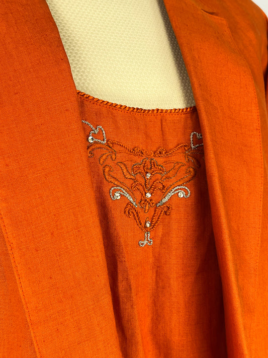 Completo Genny by Gianni Versace in Puro Lino