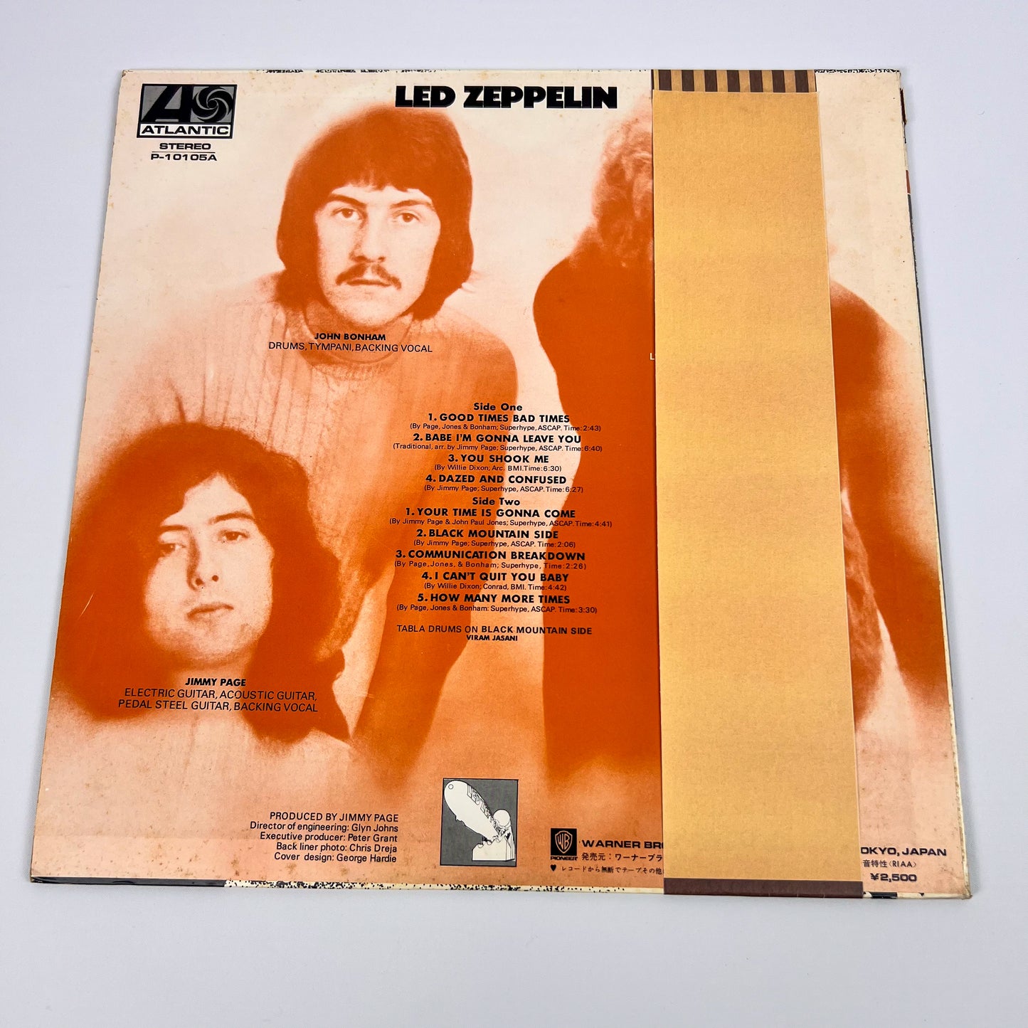 Led Zeppelin I – Stampa Giapponese P-10105A 1976 - Poster