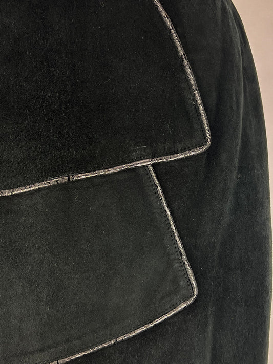 Gonna Bruno Magli vintage in Camoscio