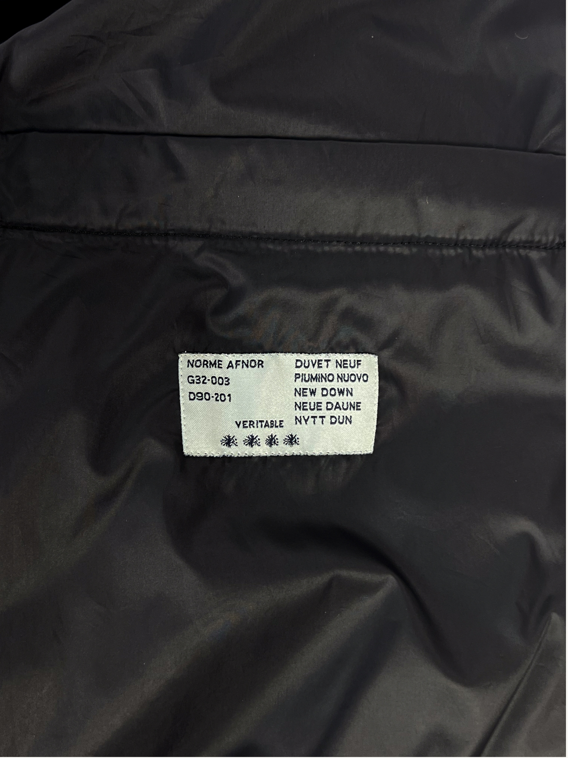 Doudoune Moncler vintage des années 1990