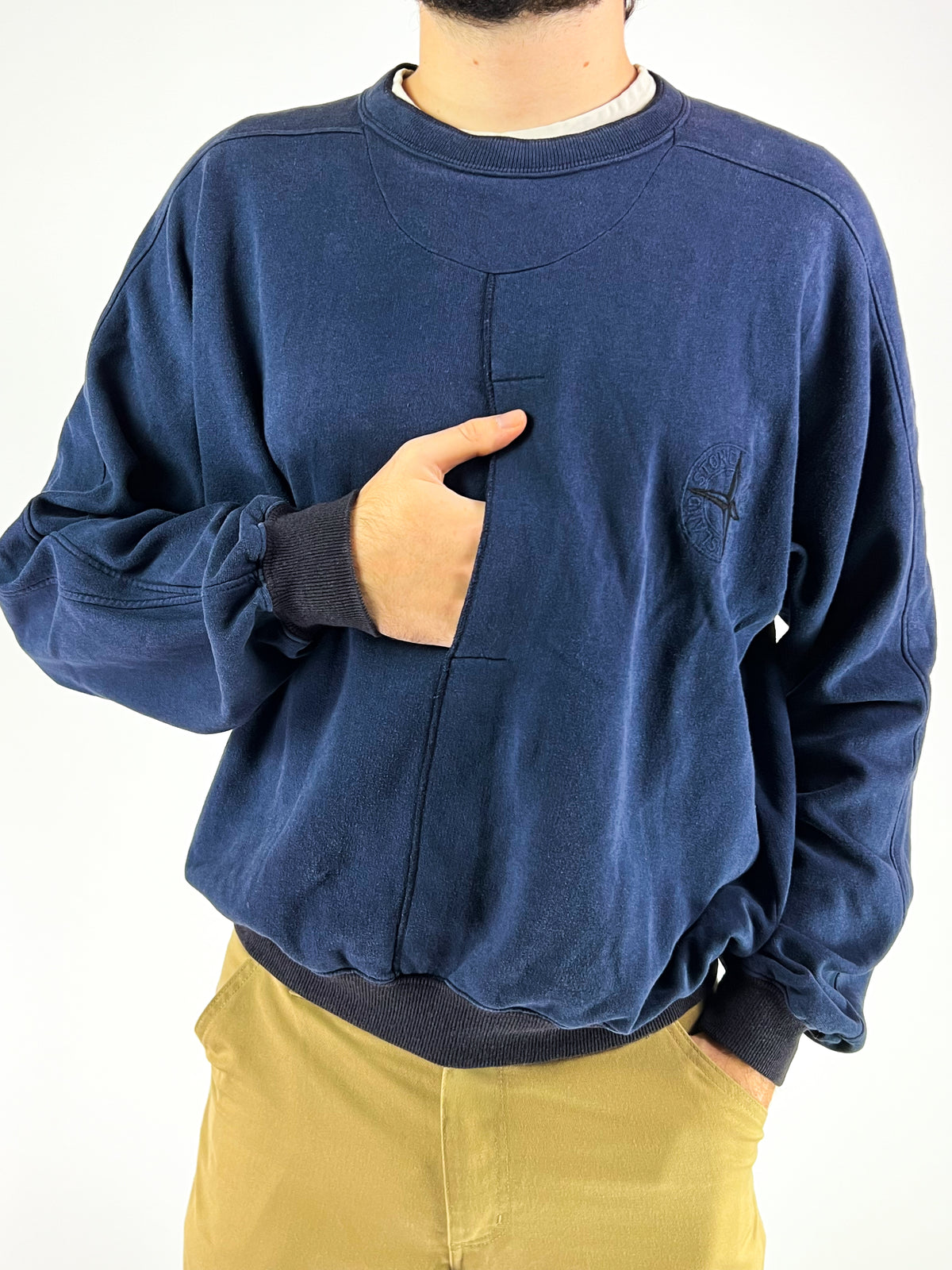 Sweat-shirt Stone Island années 80