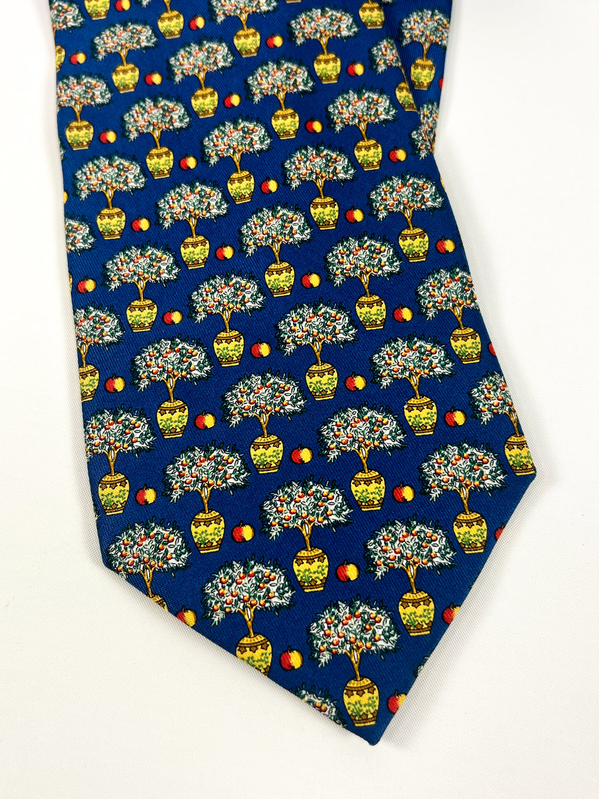 Cravate Trussardi à motif floral
