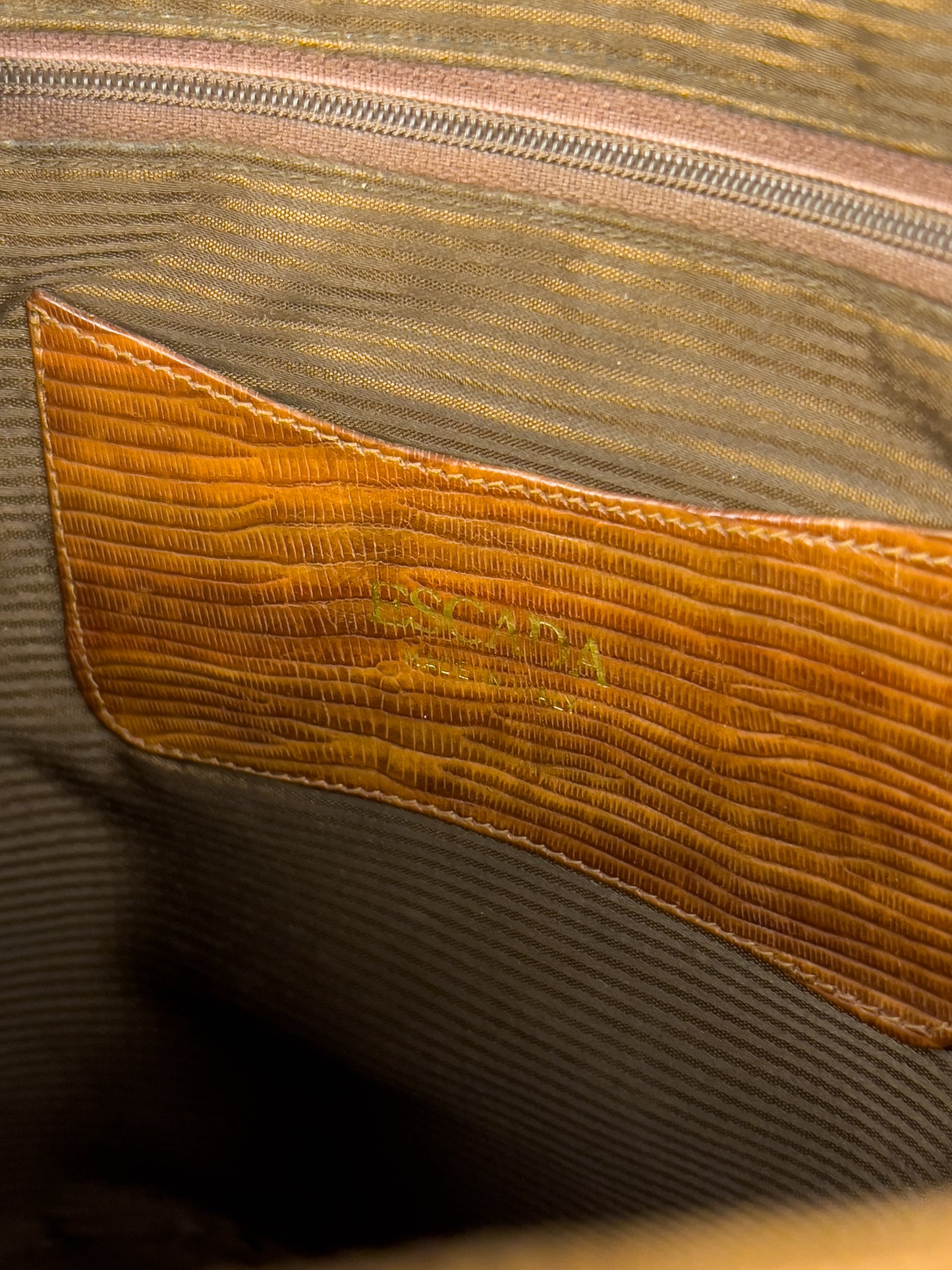 Borsa Escada in Pelle Pitonata
