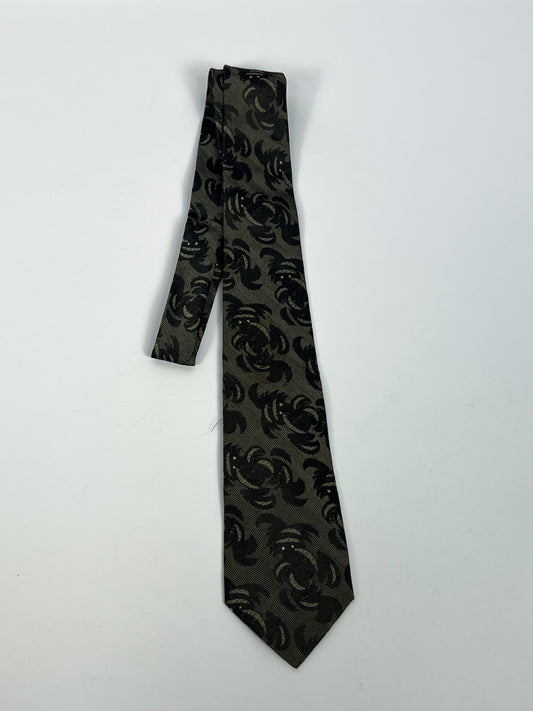 Cravatta vintage Gianni Versace Couture floreale