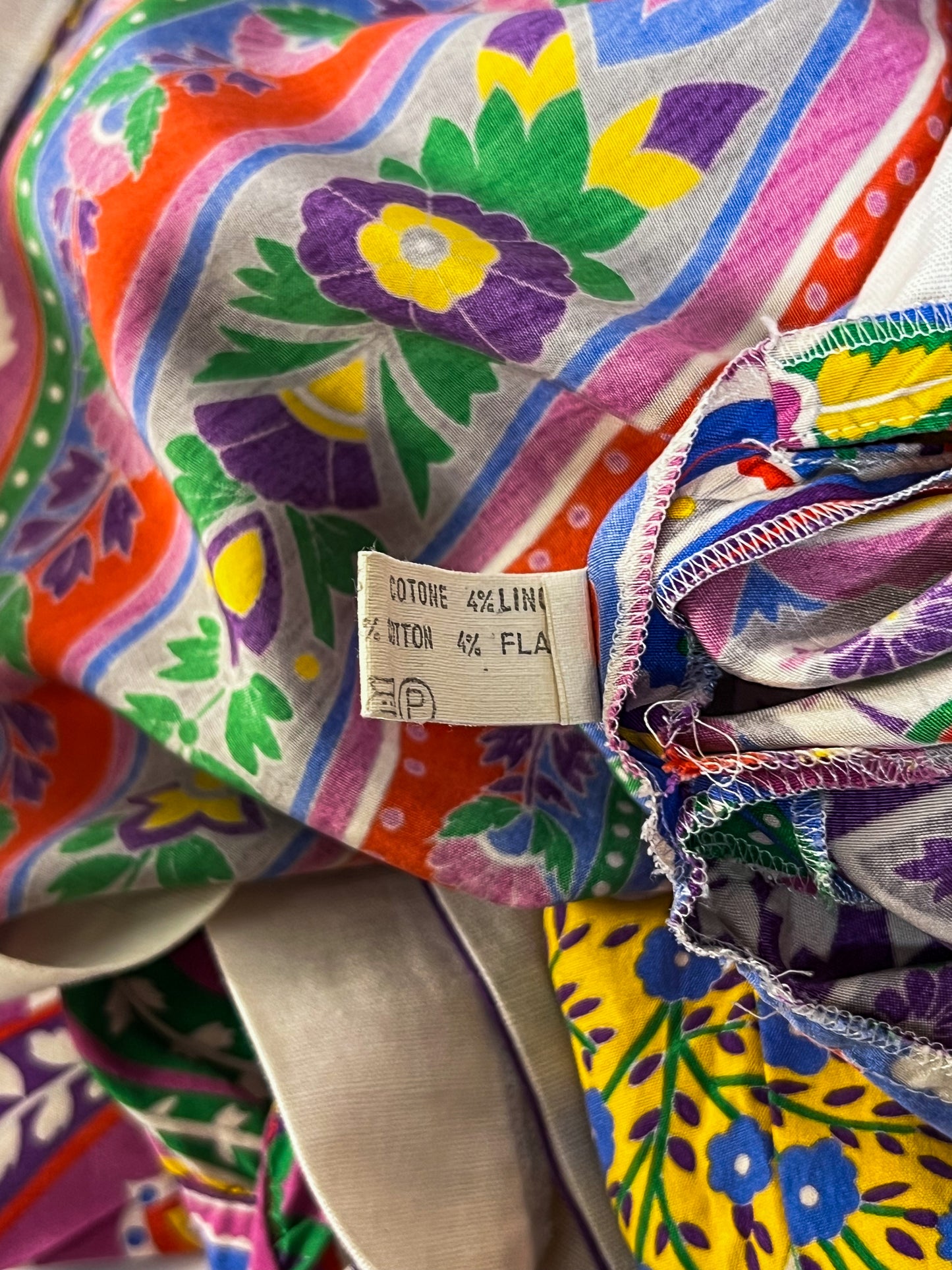 Kimono Armonia Anni '70 in Seta