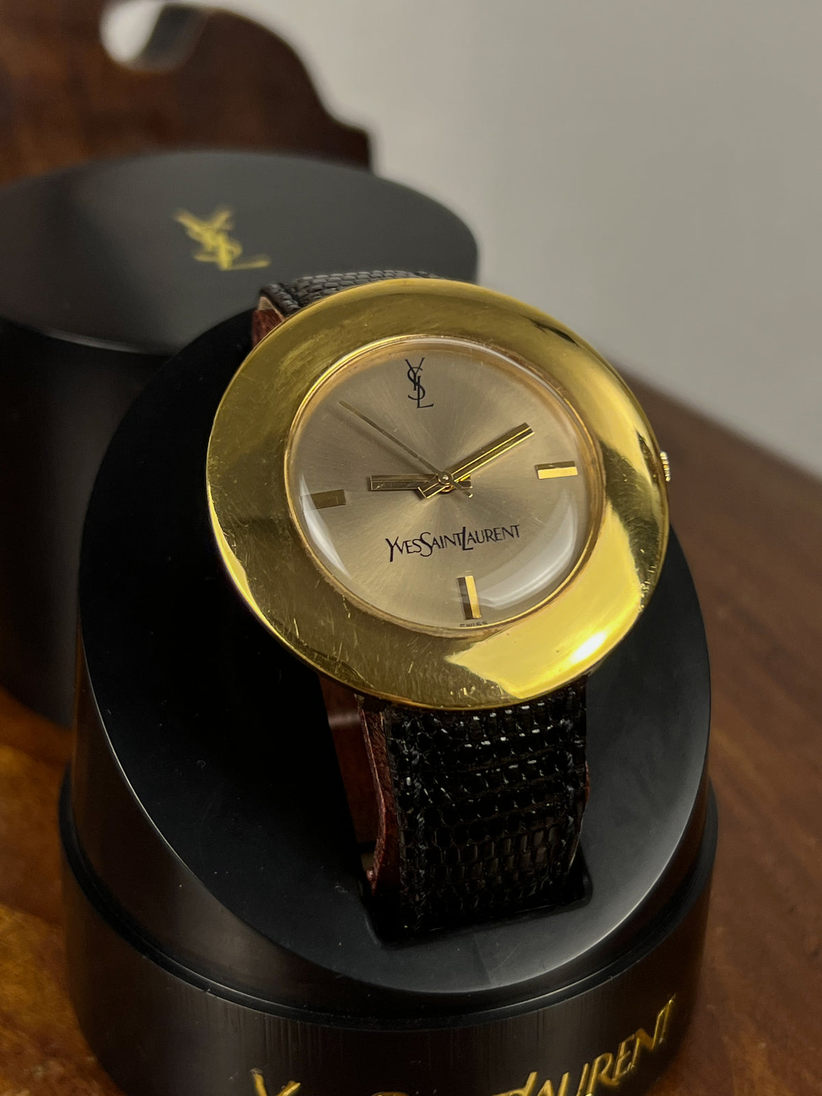 Yves Saint Laurent 70s watch
