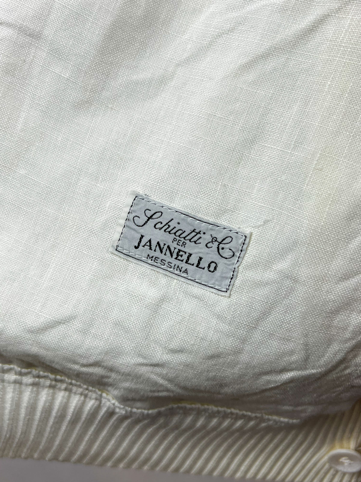 Veste en lin Schiatti des années 60