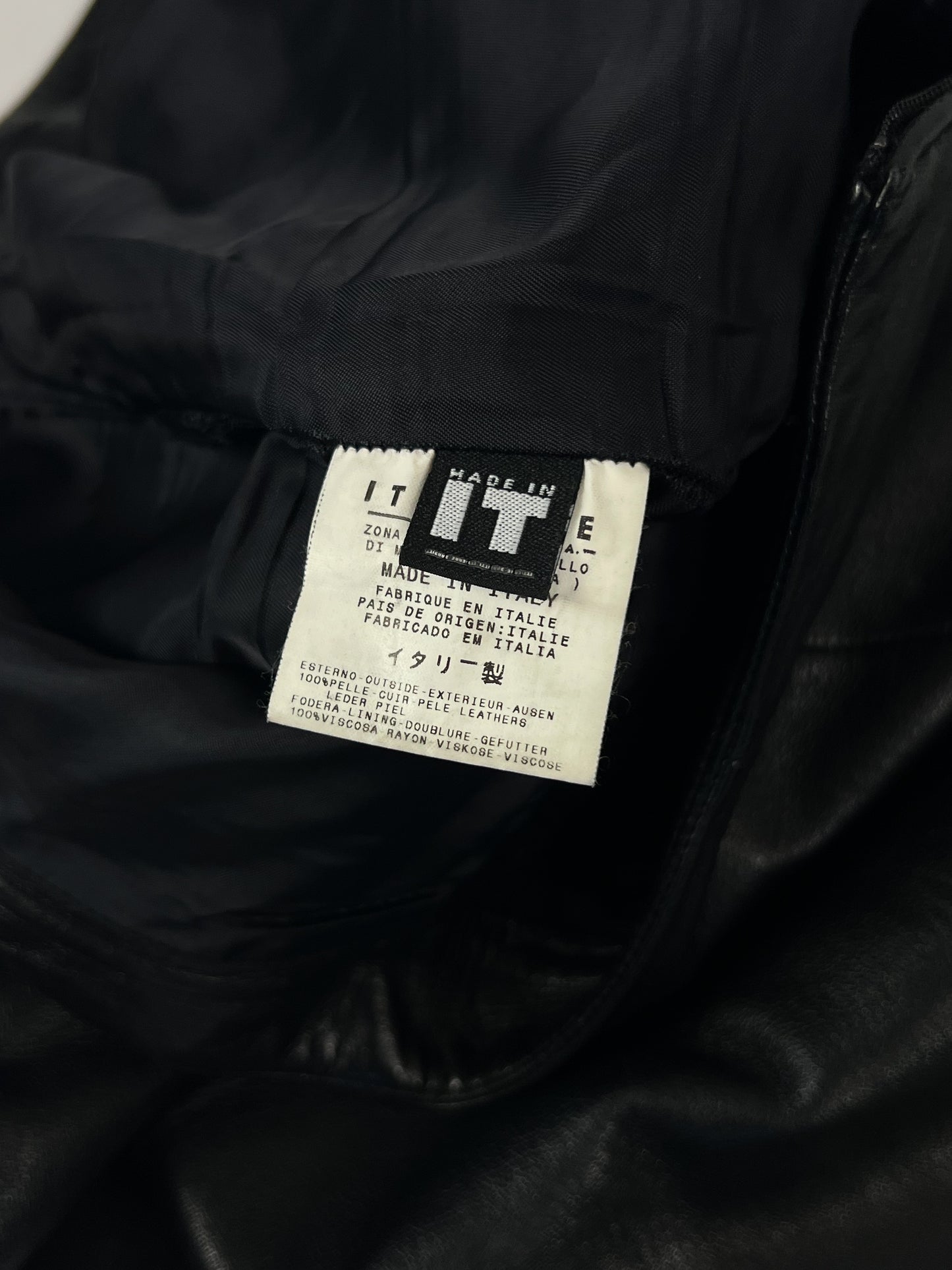 Pantaloni in Pelle Gianni Versace Versus