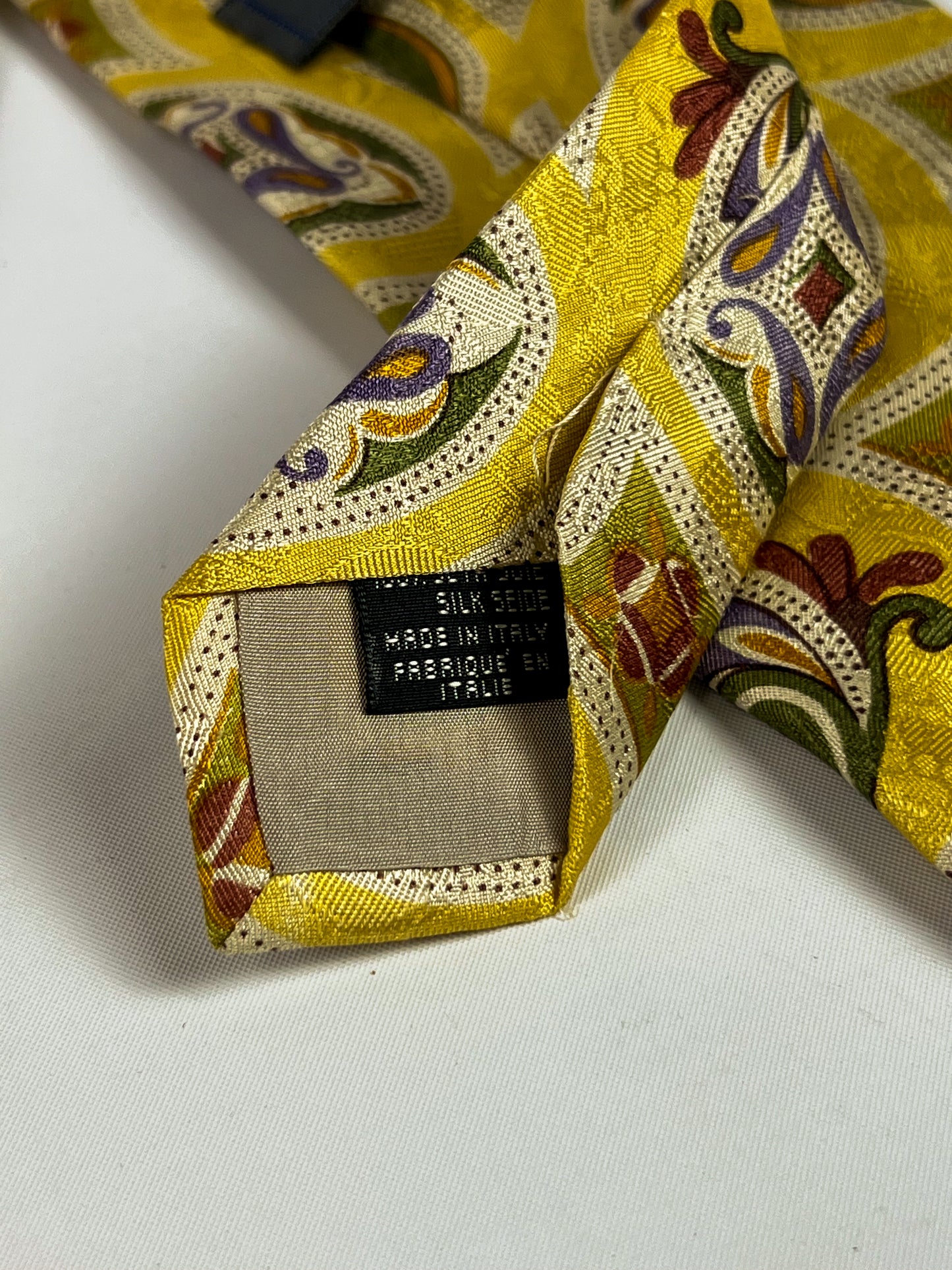 Cravate Kenzo à motif majolique