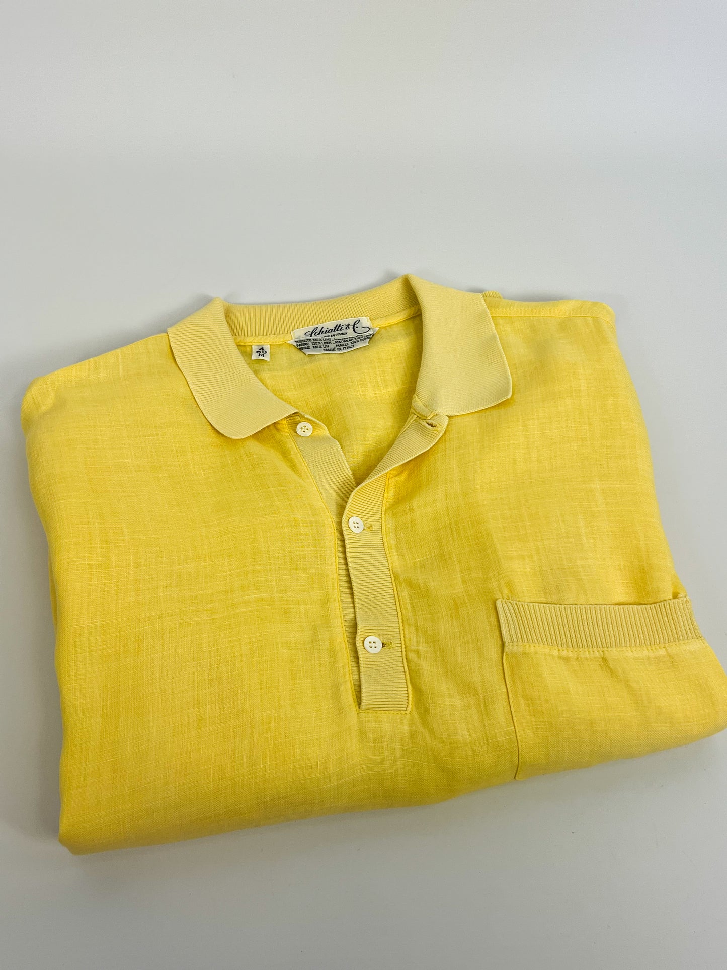 Polo Schiatti anni ‘60 in Puro Lino