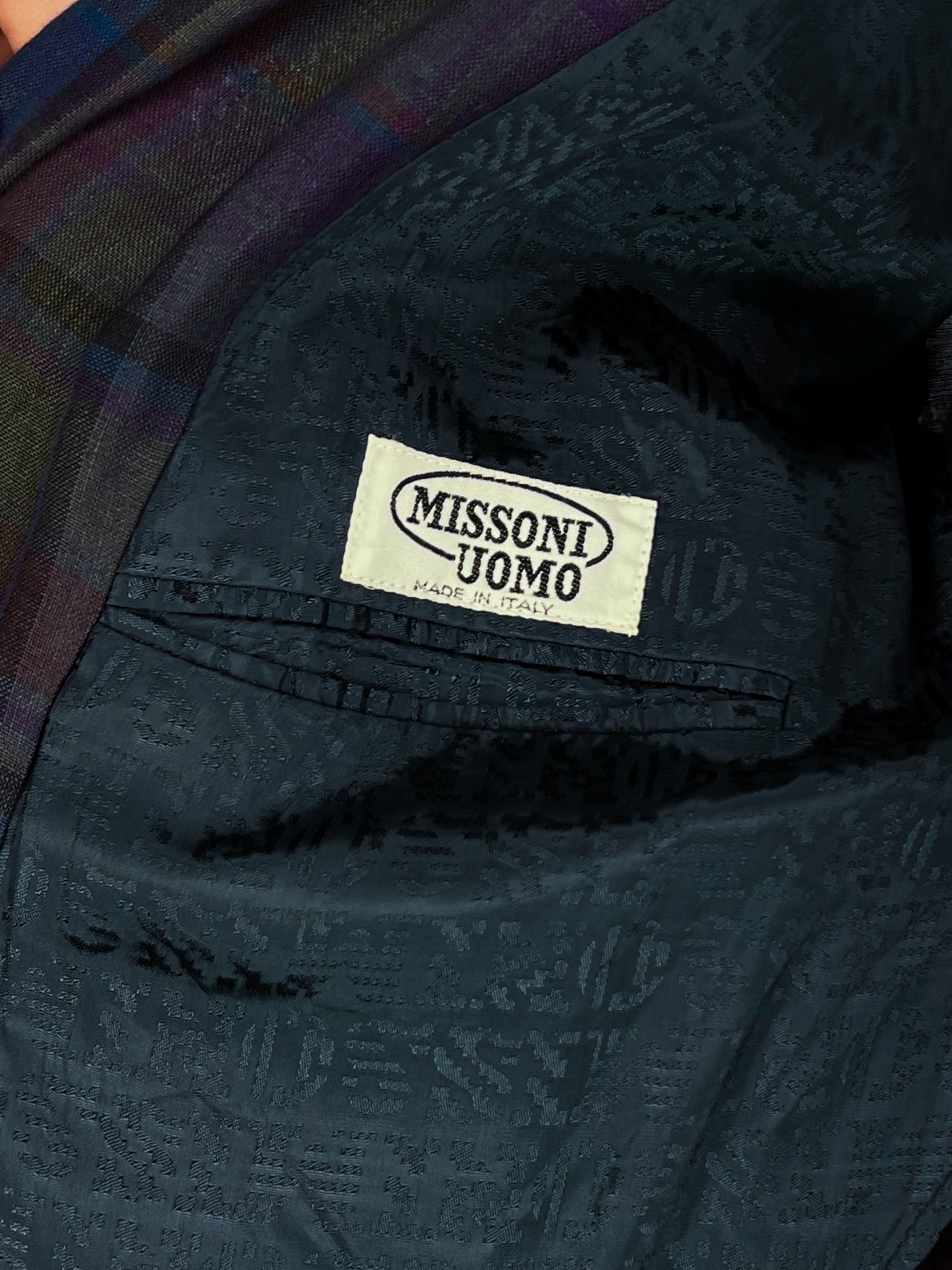Giacca Missoni in Puro Lino anni '80