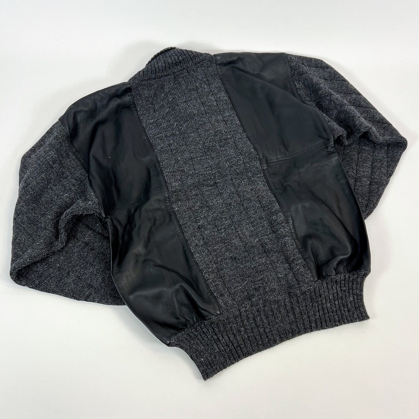 Maglione Salvatore Ferragamo in Lana e Pelle