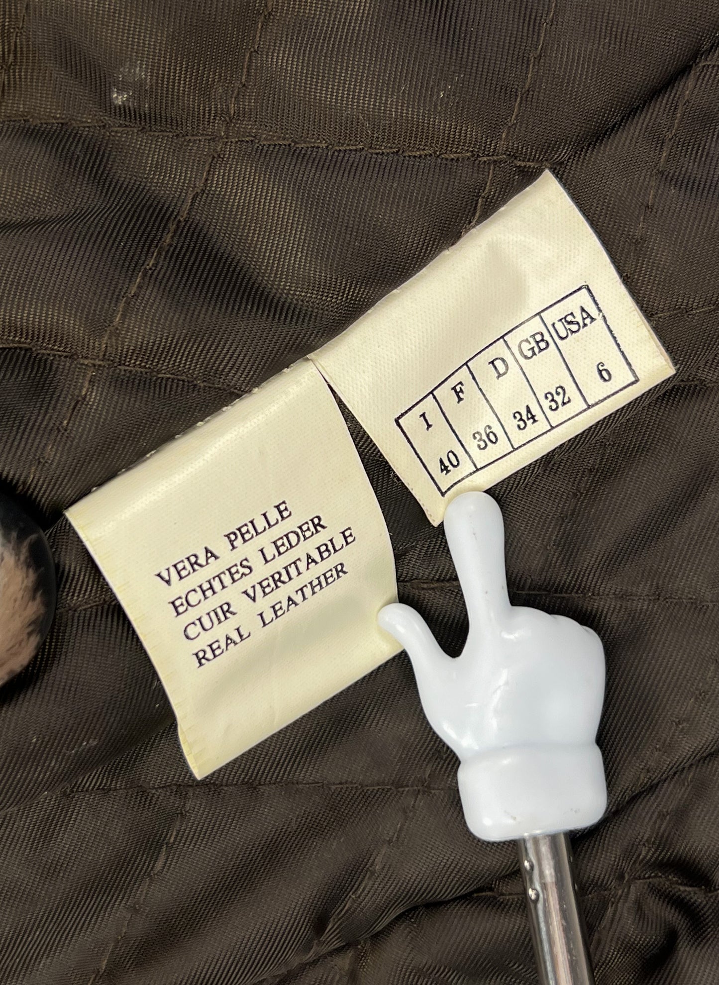 Giacca in Pelle di Pecari