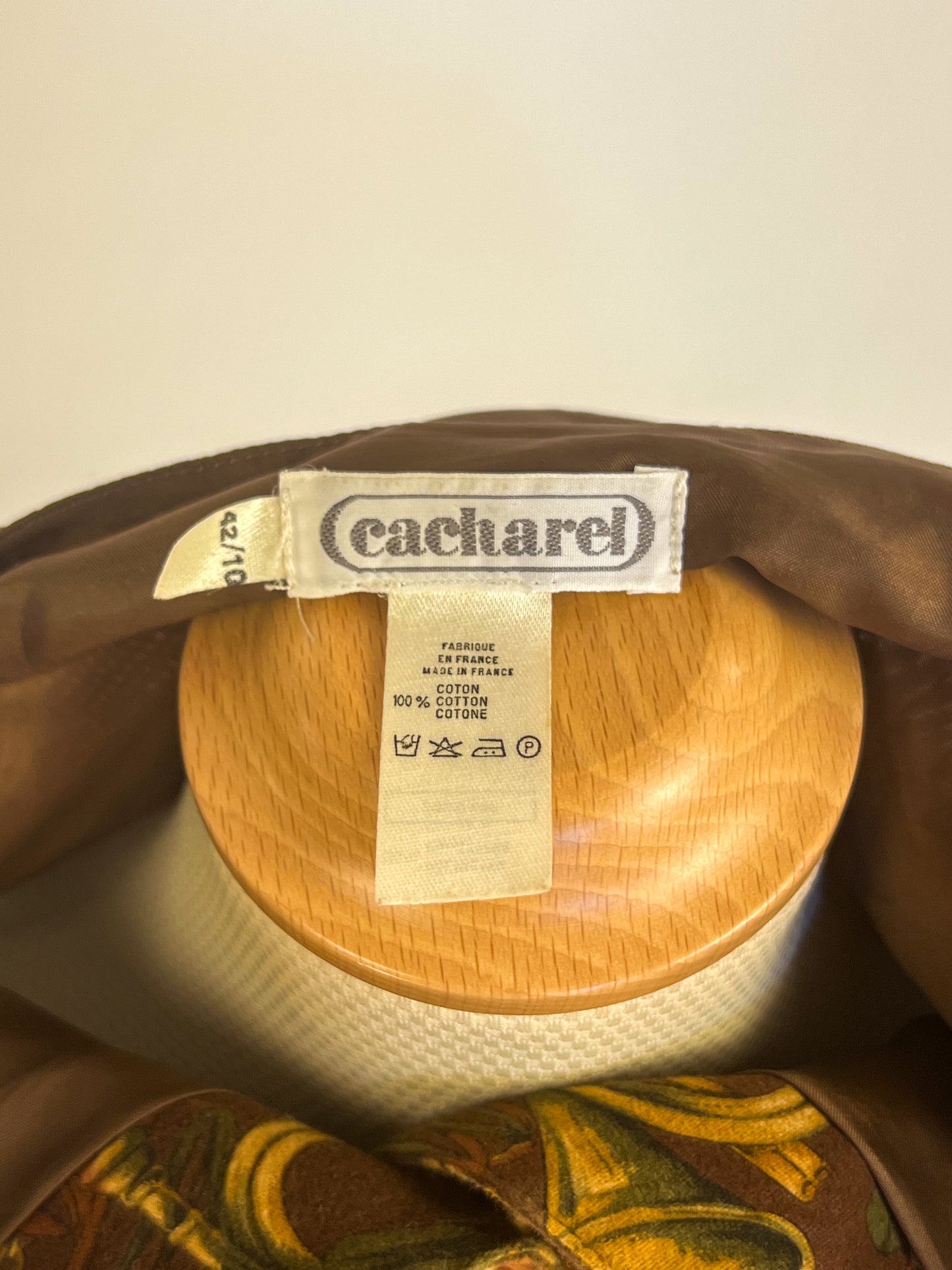 Completo Camicia e Gilet Cacharel anni '80