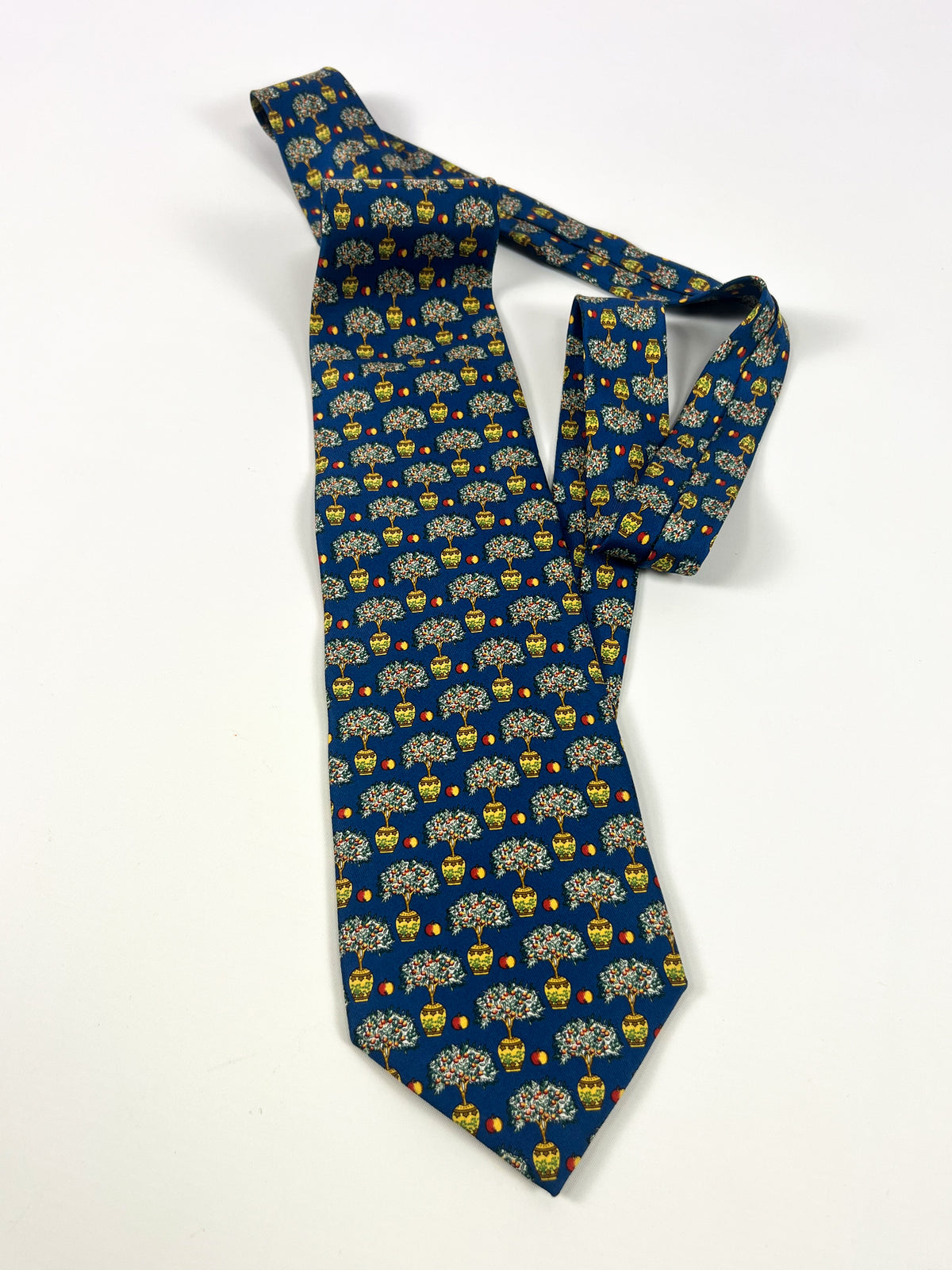 Cravate Trussardi à motif floral