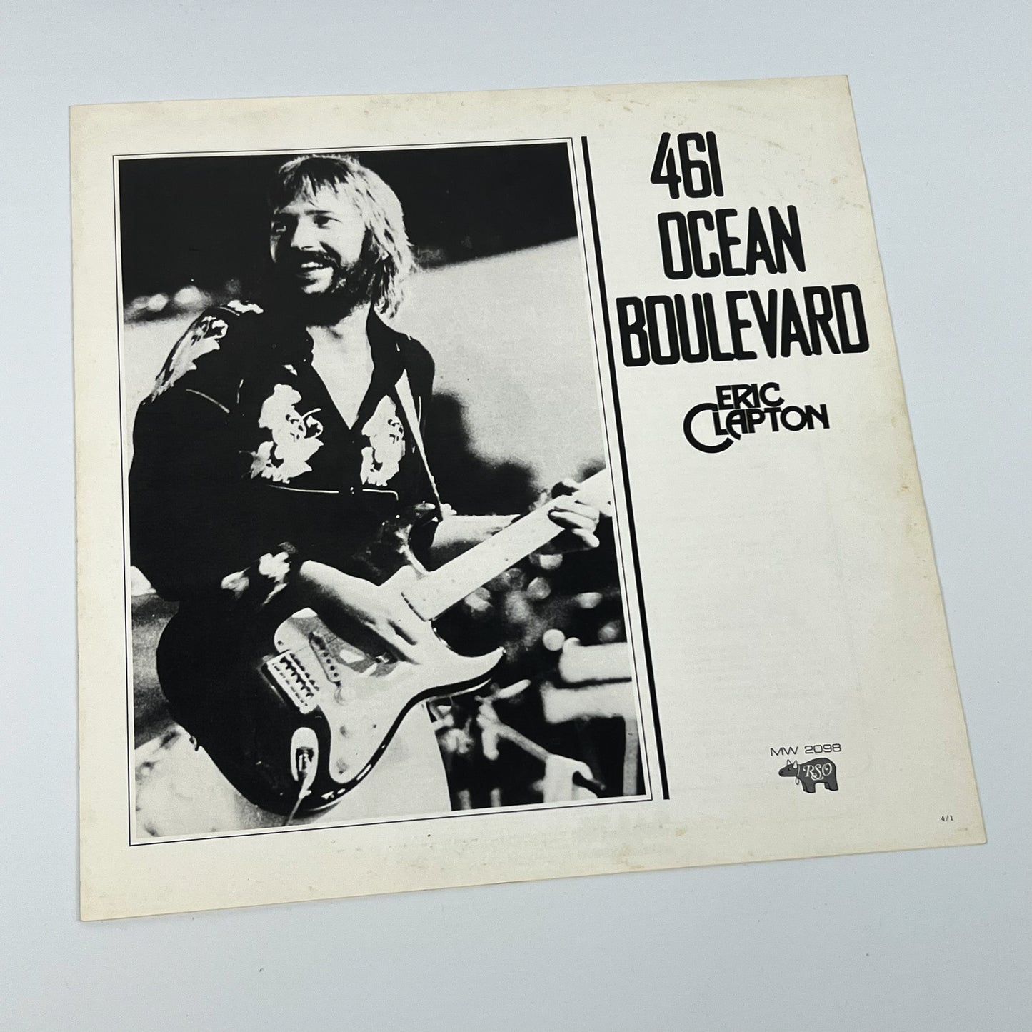 Eric Clapton – 461 Ocean Boulevard – 1ª Edizione Giapponese MW 2098 1974