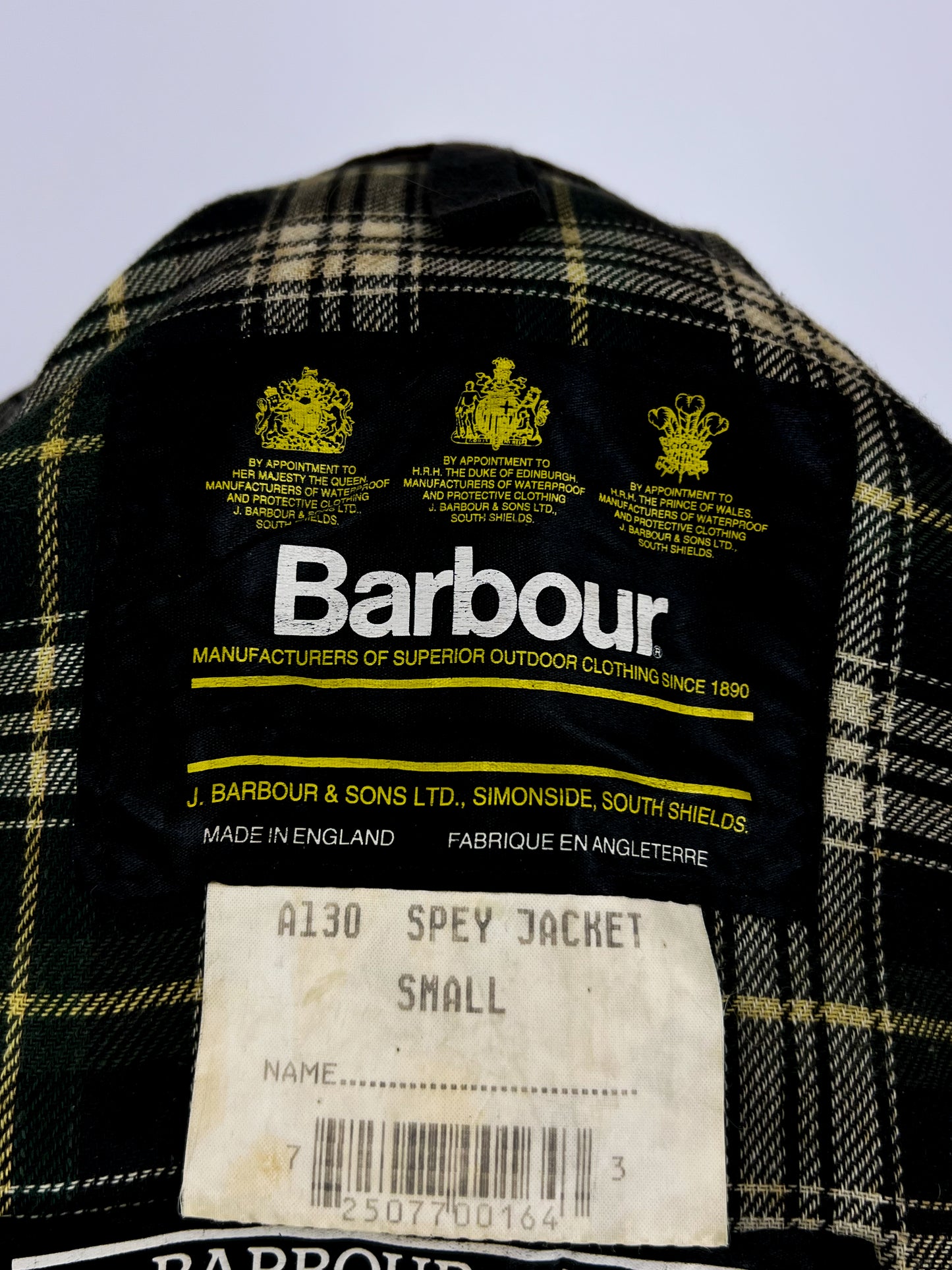 Barbour Spey Jacket anni ‘90 - RARO