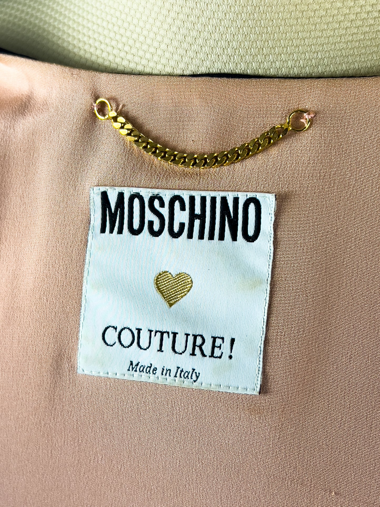 Blazer Moschino Couture!