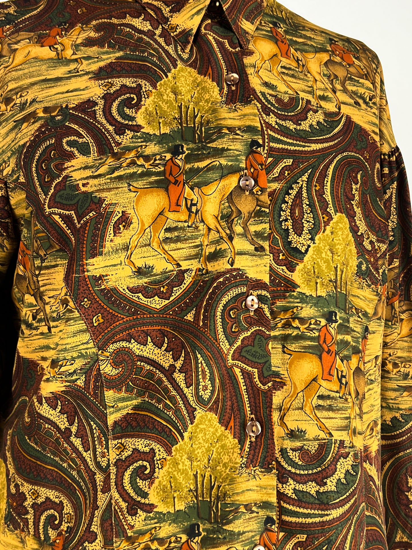 Completo Camicia e Gilet Cacharel anni '80