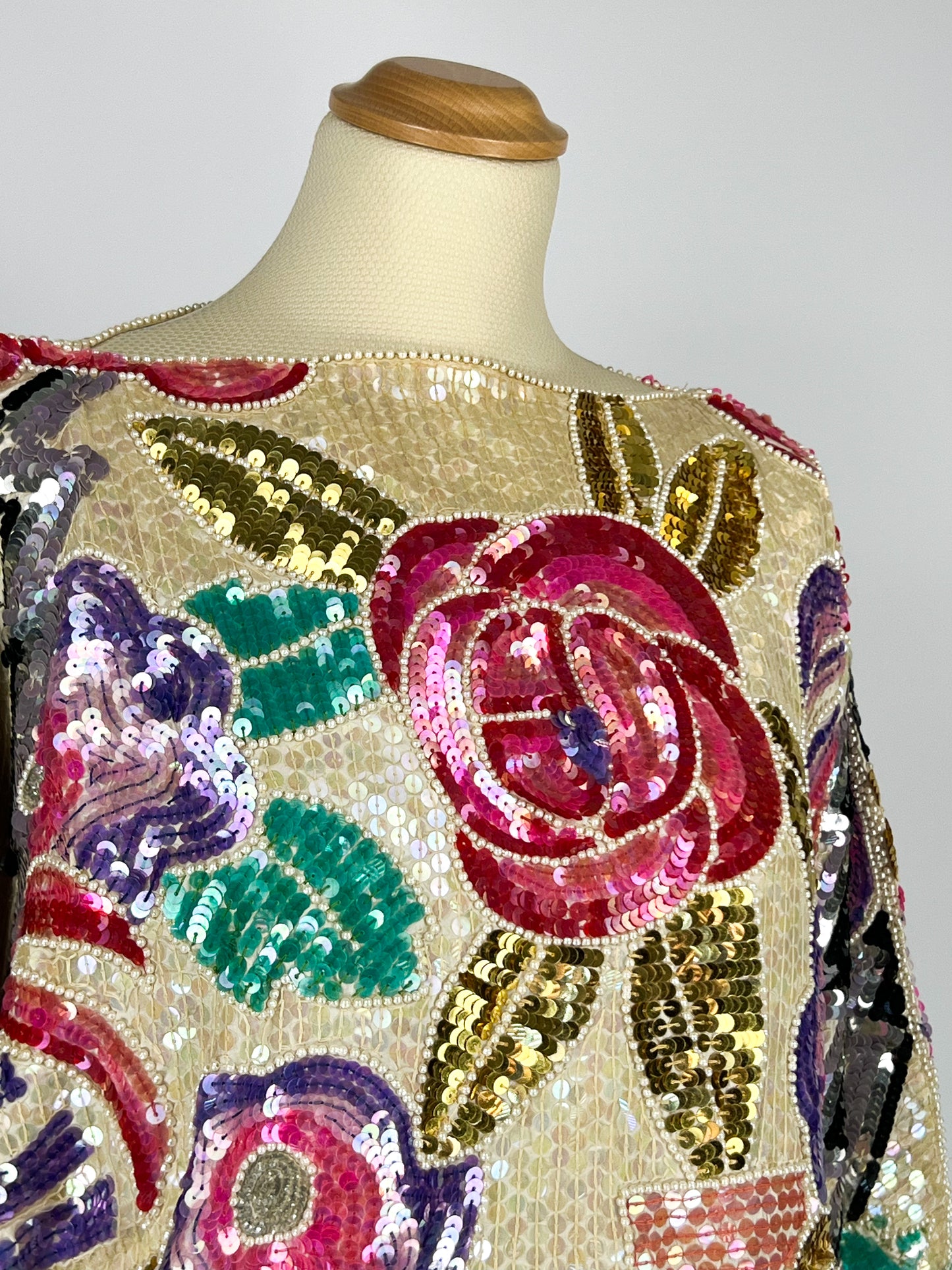 Maglia Les Palletes anni ‘80 Handmade