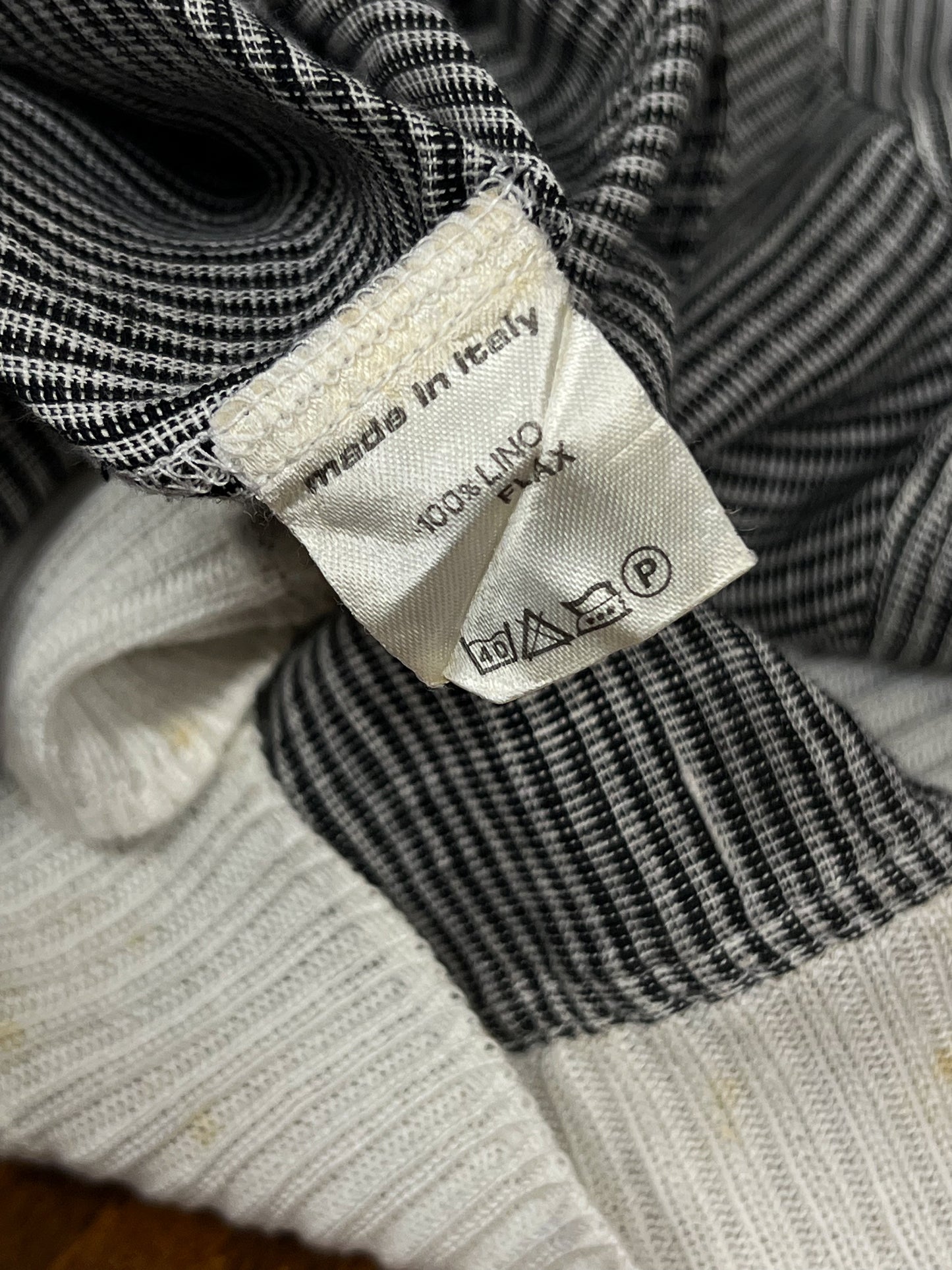 Camicia Luciano Soprani in Lino anni ‘70