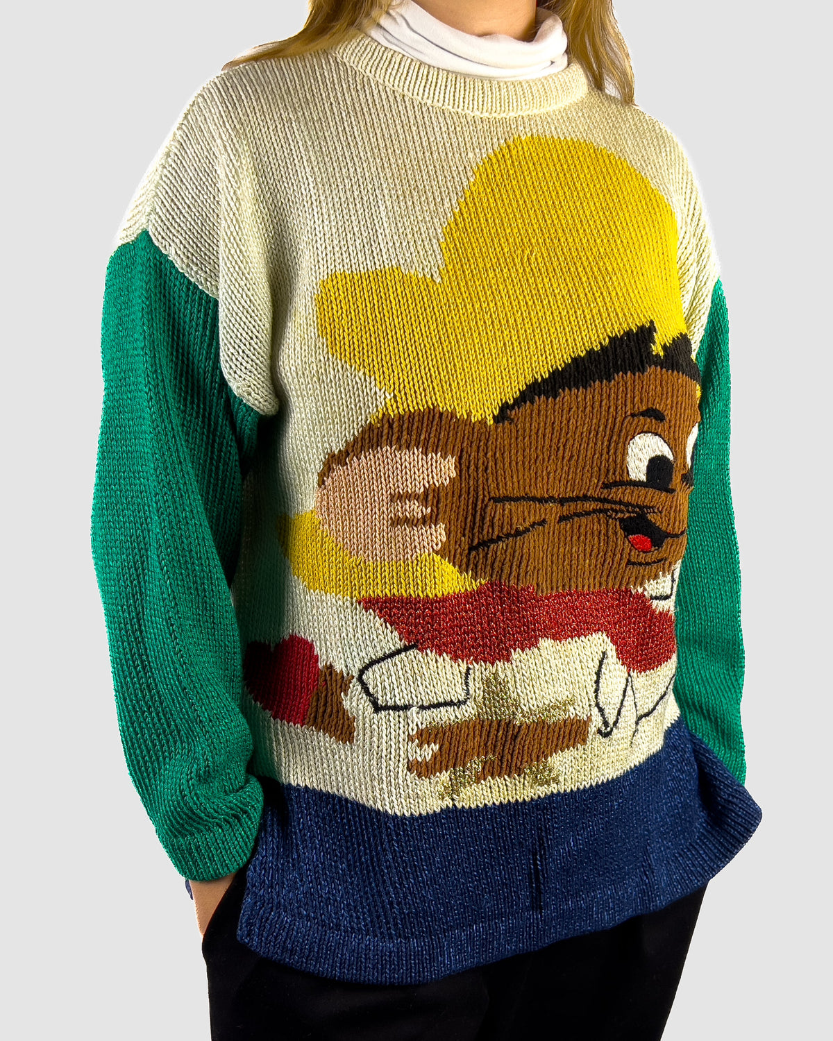 Maglione Iceberg x Jc de Castelbajac 1989