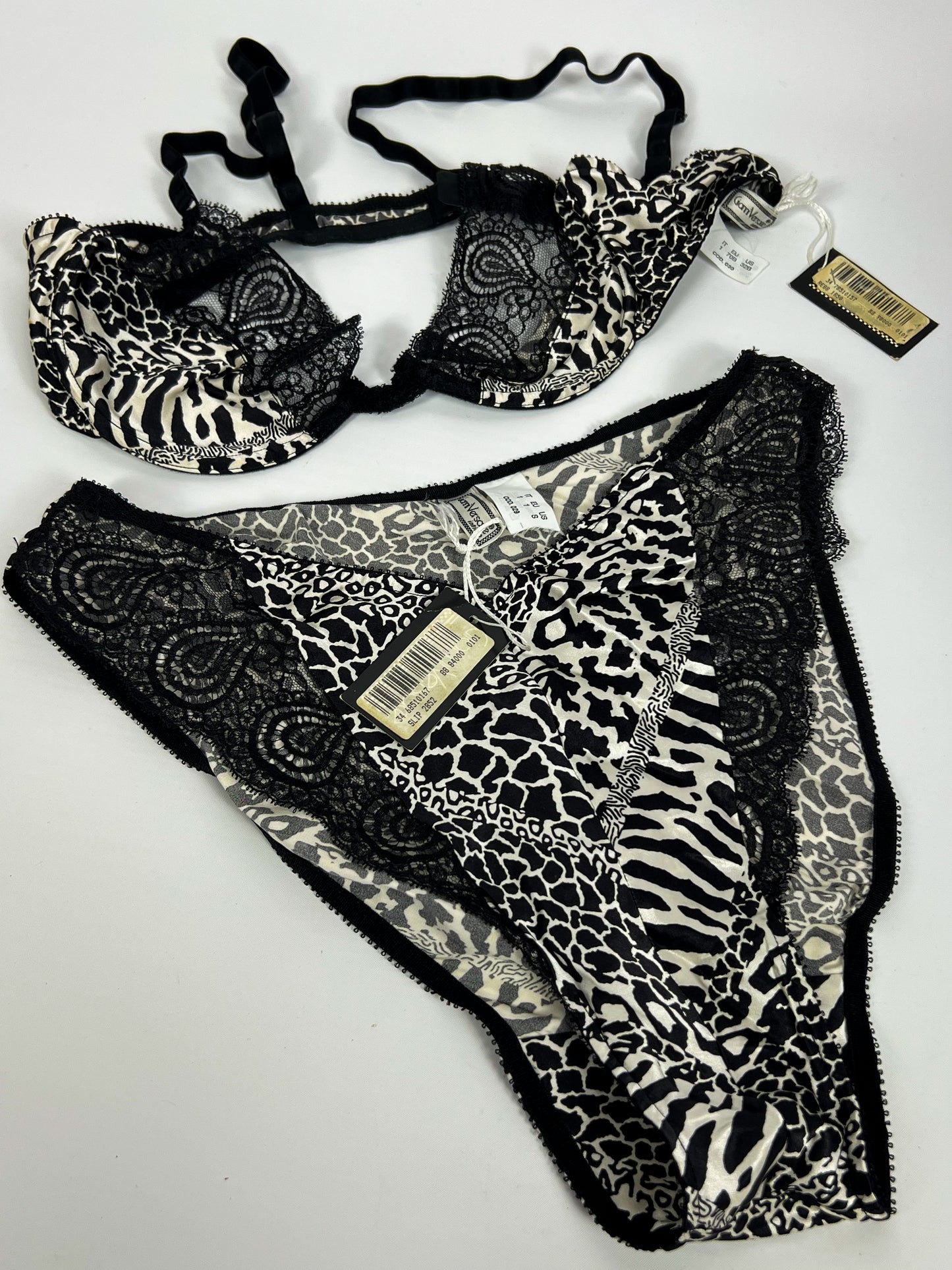 Lingerie Gianni Versace in Seta - New Old Stock
