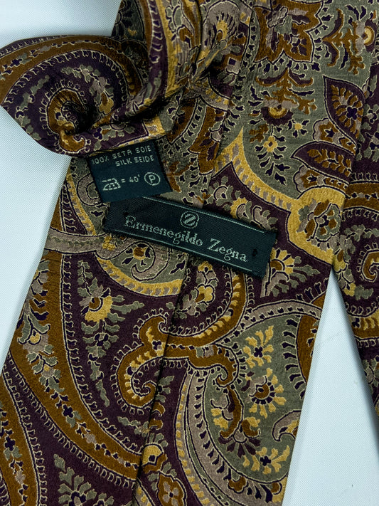 Cravatta vintage Ermenegildo Zegna