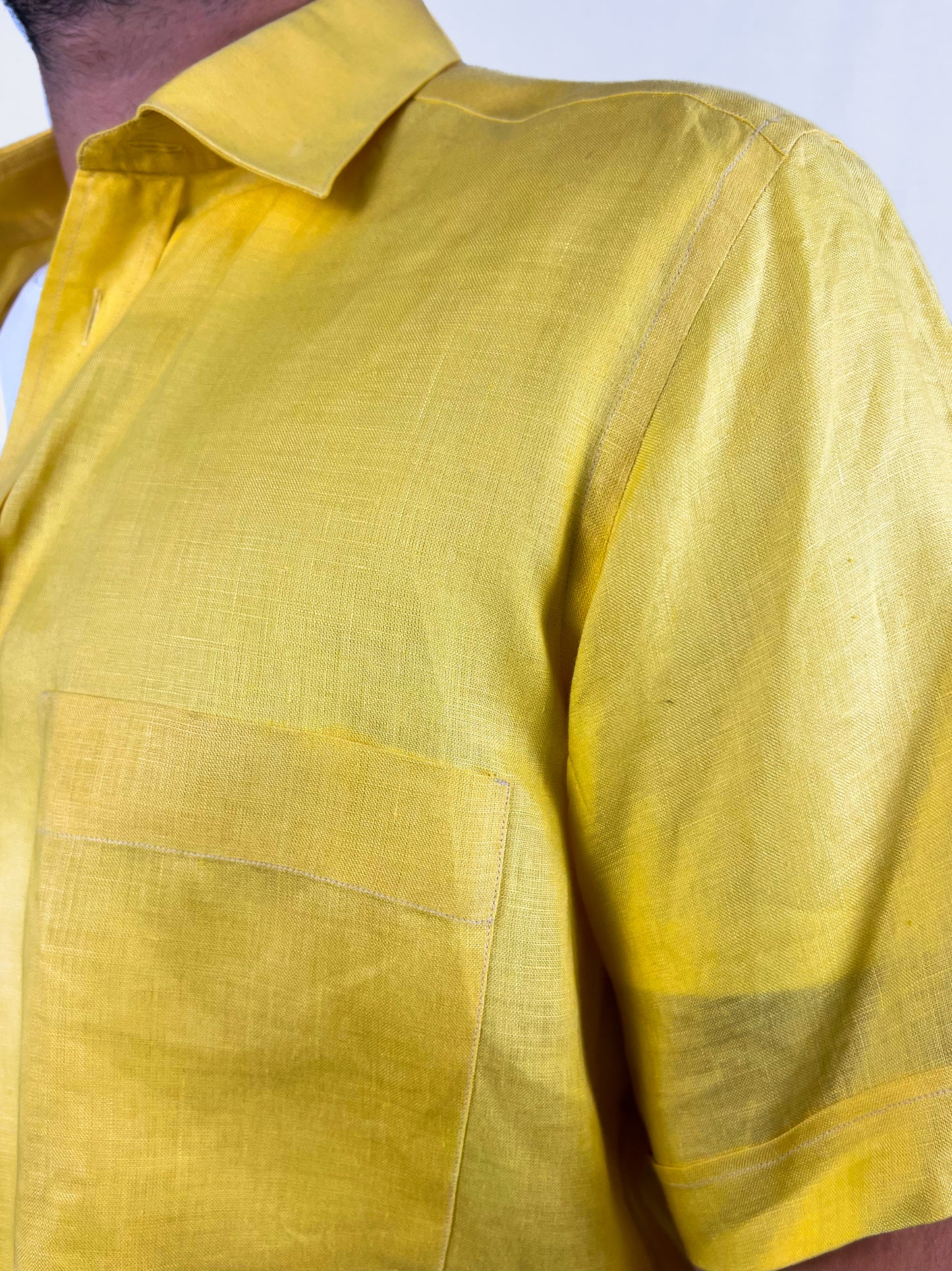 Camicia Estiva in Puro Lino Aquasctum