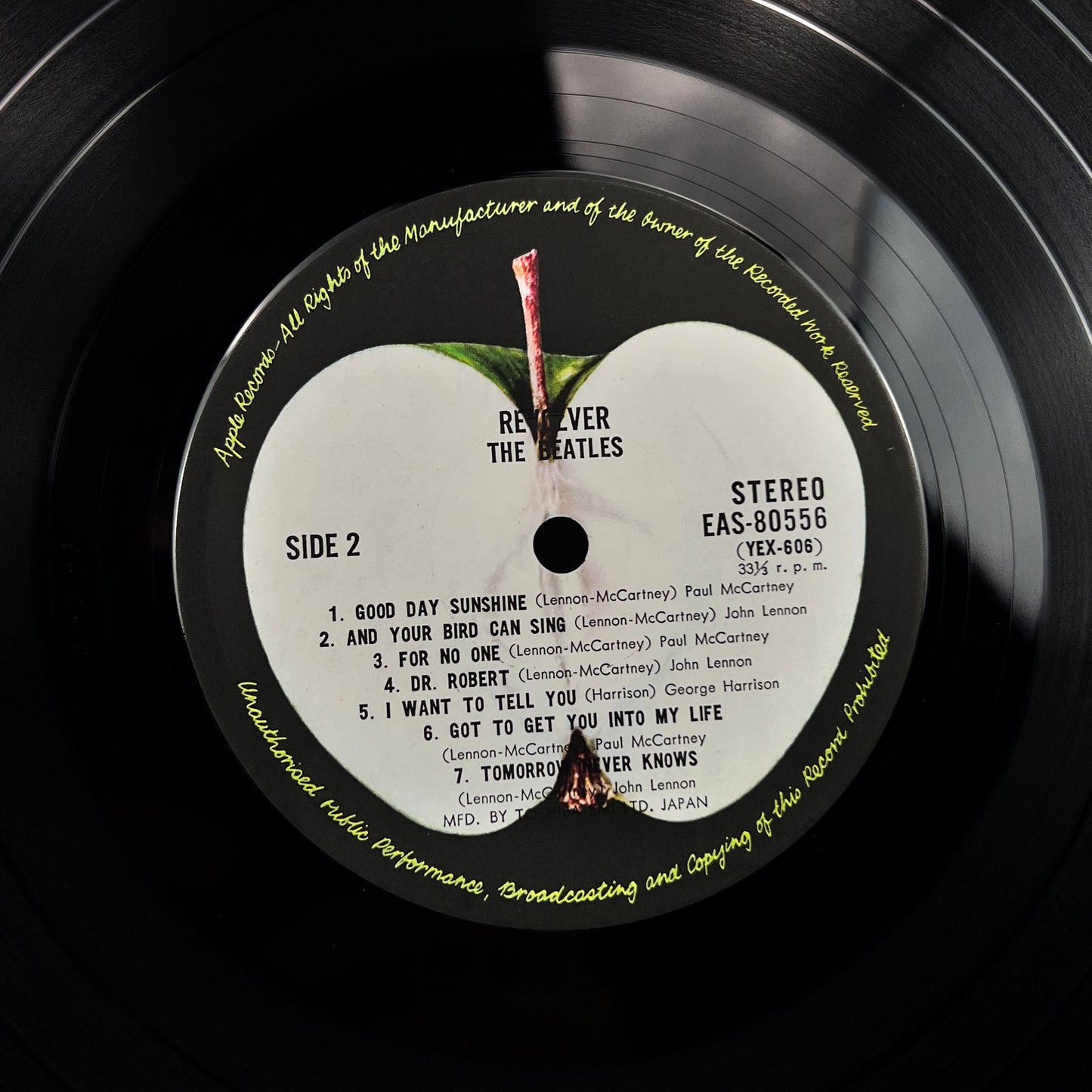 The Beatles – Revolver – Stampa Giapponese EAS-80556 1976