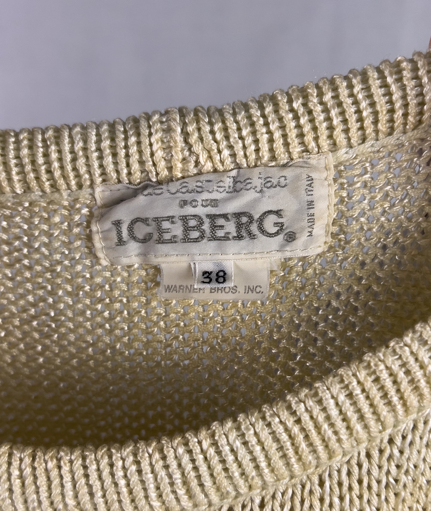 Maglione Iceberg x Jc de Castelbajac 1989