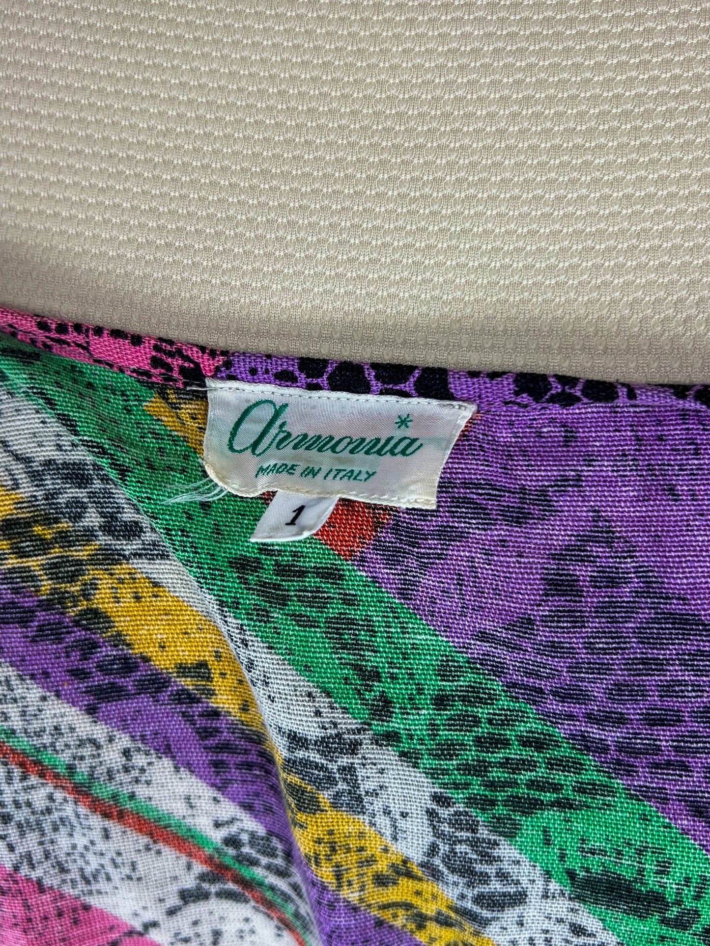 Kimono Armonia Anni '70 in Seta