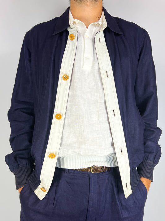 Giacca Schiatti in Lino anni ‘60
