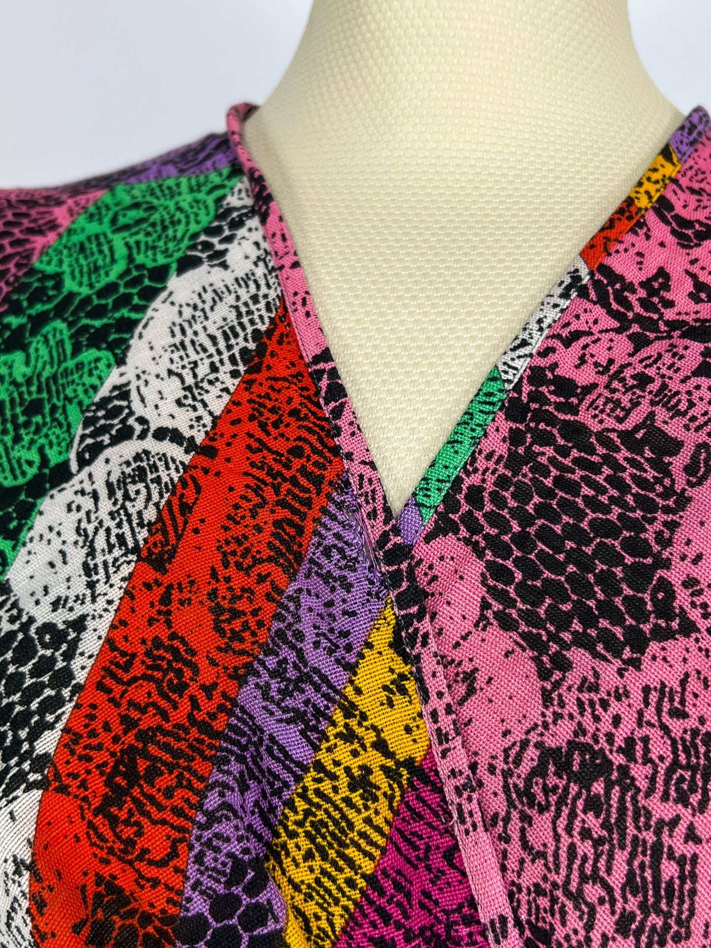 Kimono Armonia Anni '70 in Seta