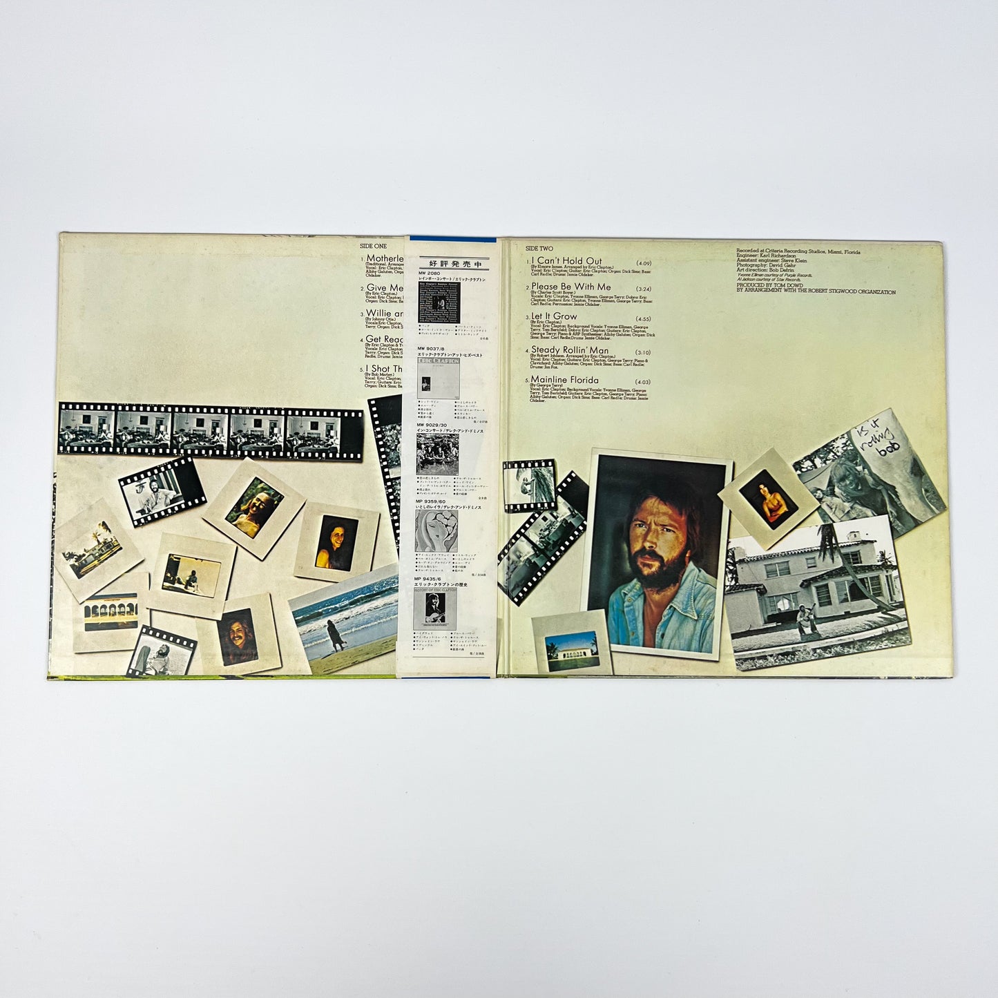 Eric Clapton – 461 Ocean Boulevard – 1ª Edizione Giapponese MW 2098 1974