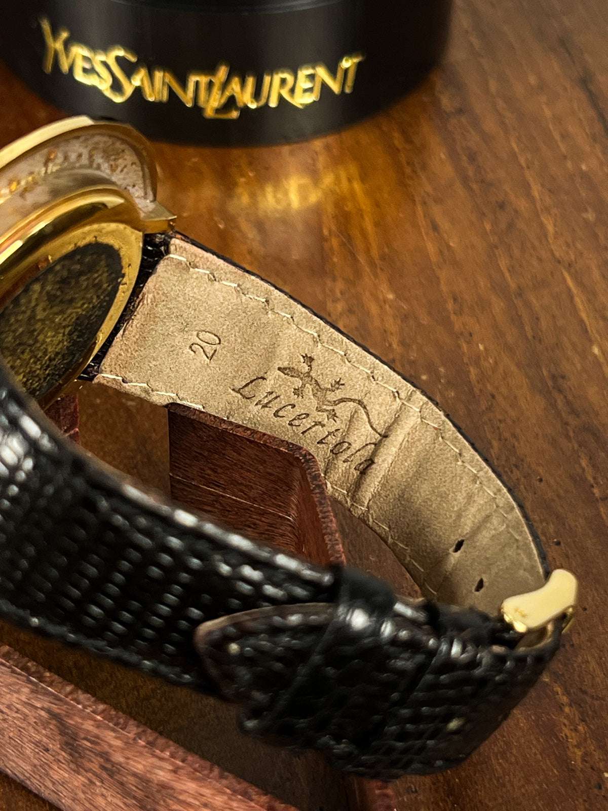 Yves Saint Laurent 70s watch