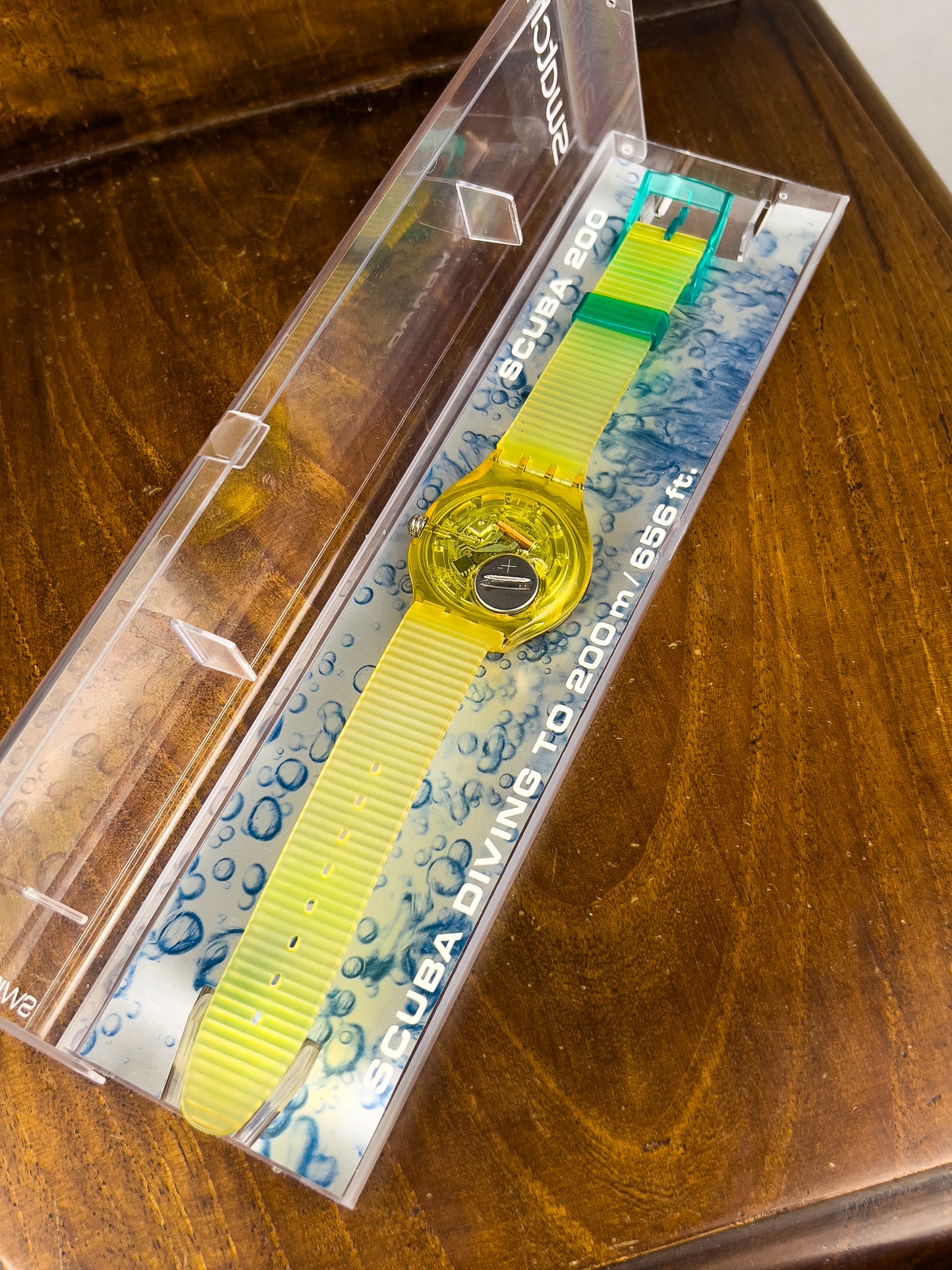 Swatch Scuba 200 “Spray Up” SDN103 1991