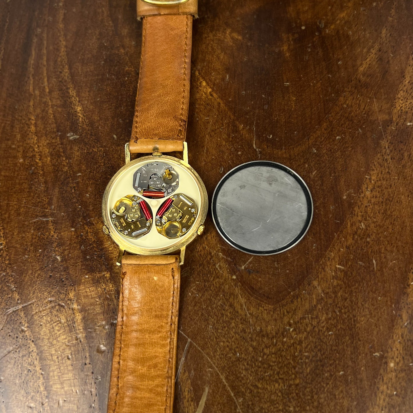 Orologio Silver Tre Movimenti