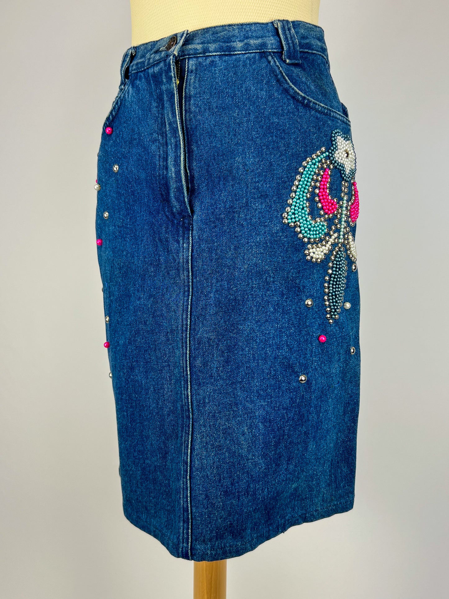Gonna di Jeans Giallo Napoli anni ‘80