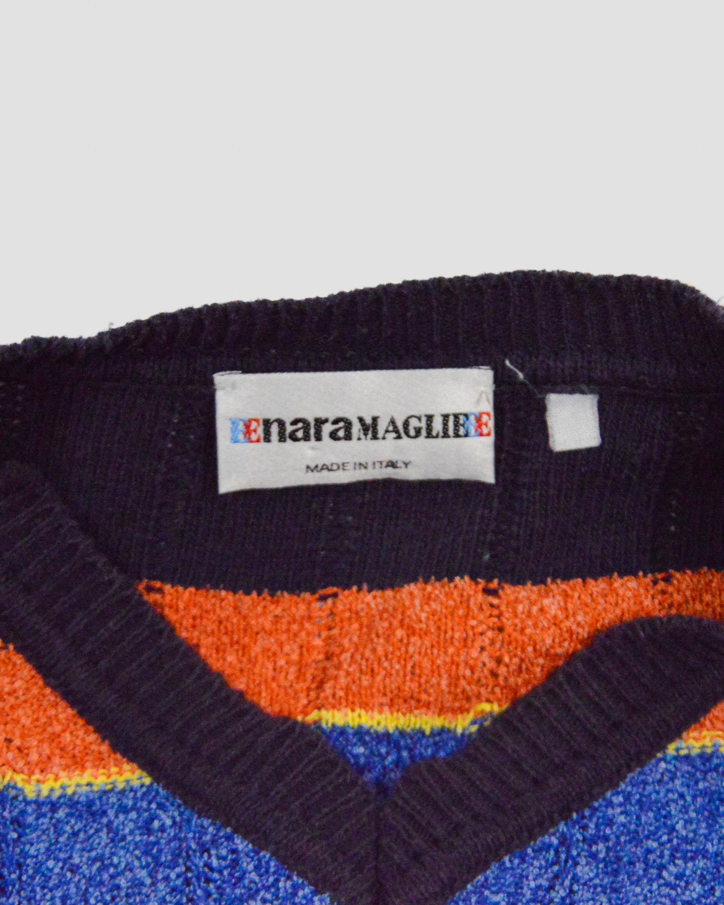 90s Cosby patterned sweater