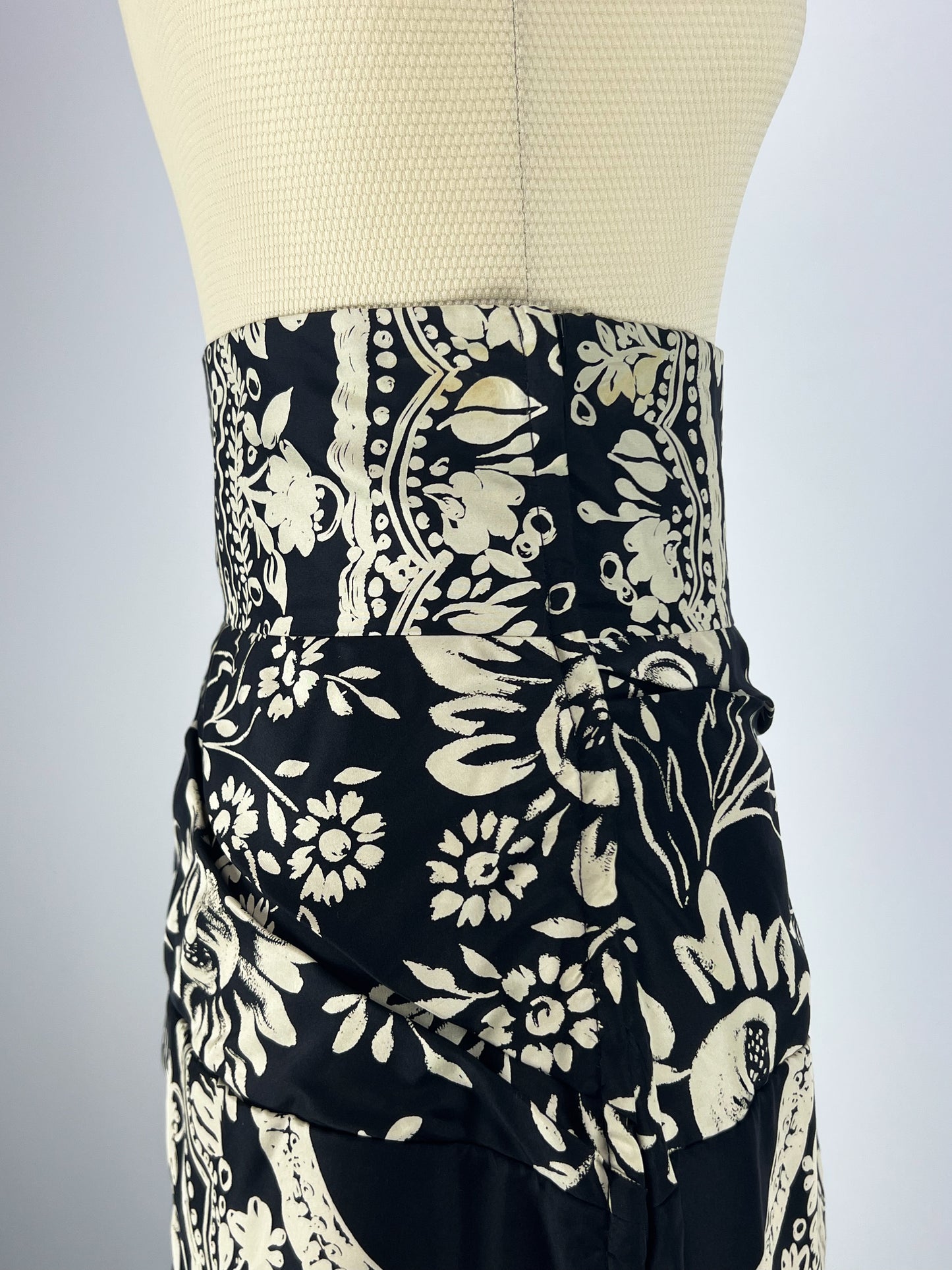 Gonna Gianni Versace Couture in Seta 1989
