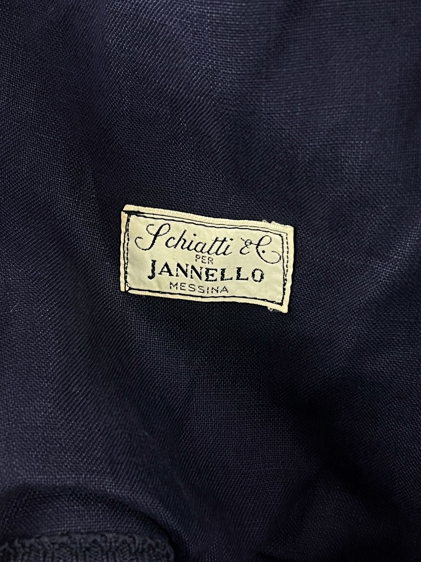 Giacca Schiatti in Lino anni ‘60