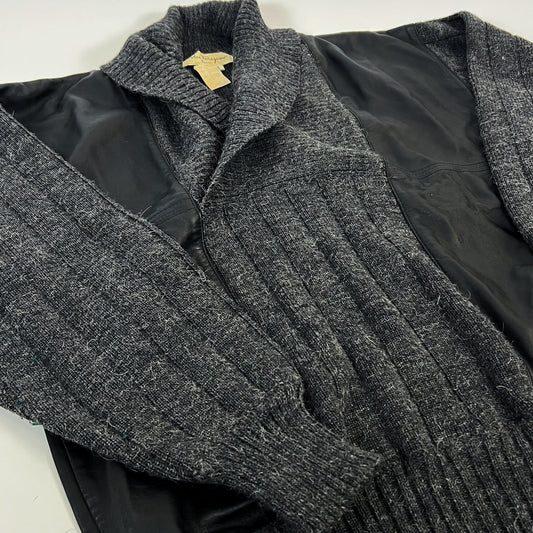 Maglione Salvatore Ferragamo in Lana e Pelle