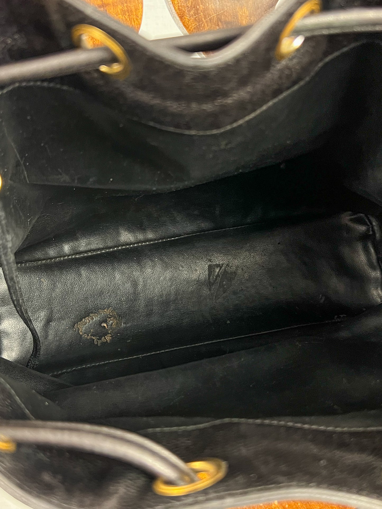 CHANEL 1992 Triple CC bucket bag