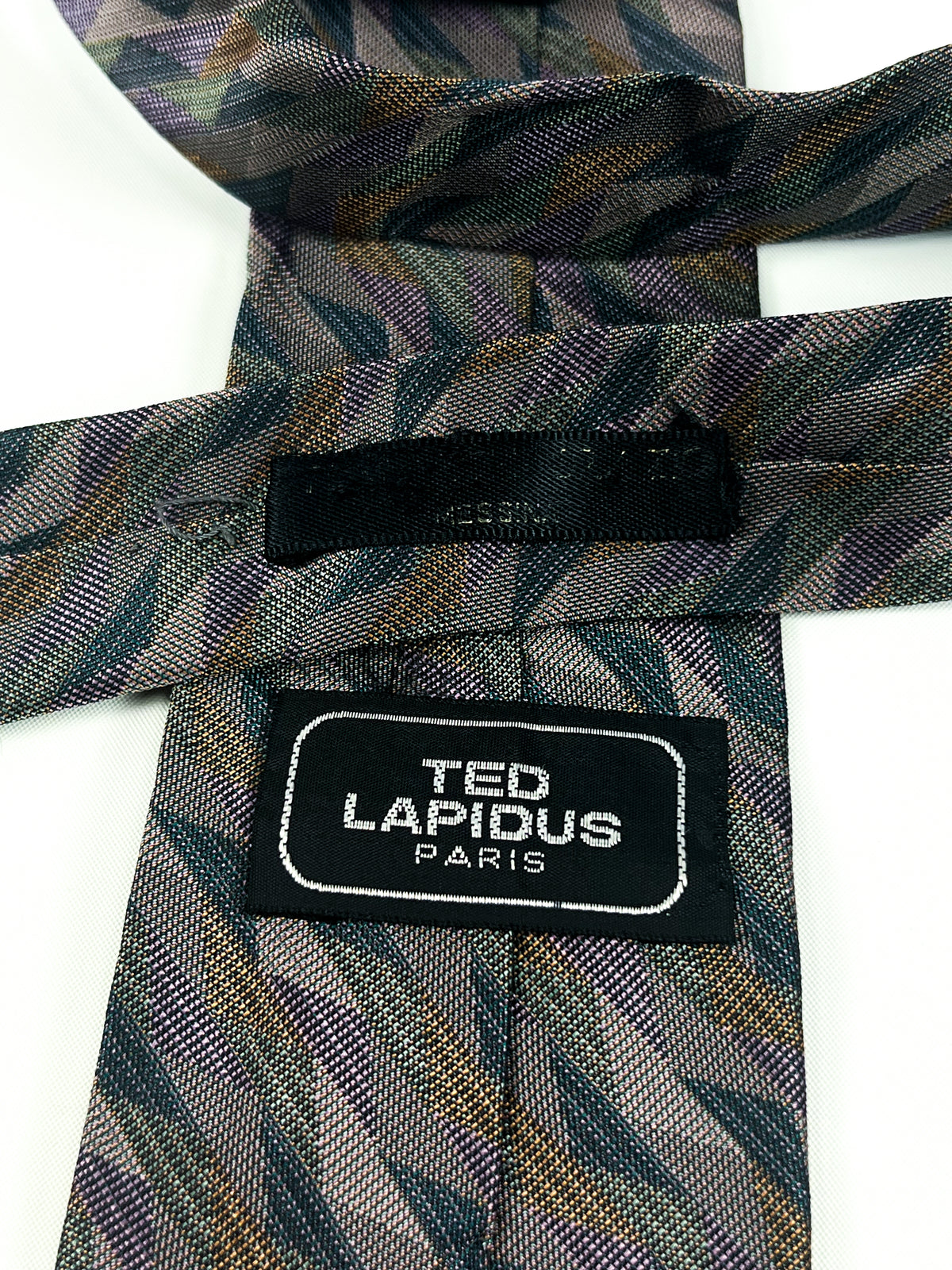 Cravate géométrique Ted Lapidus
