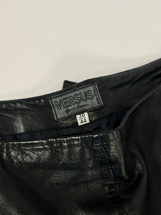 Pantaloni in Pelle Gianni Versace Versus