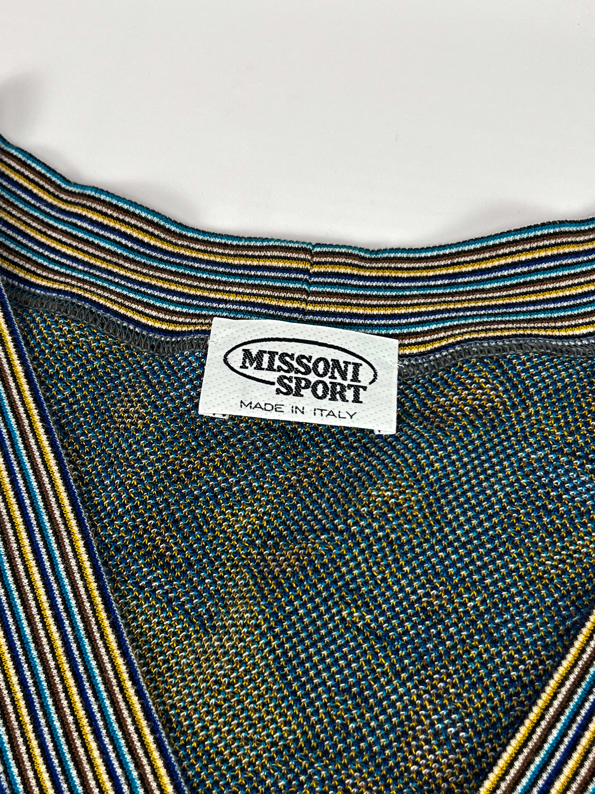 Gilet Missoni vintage années 80