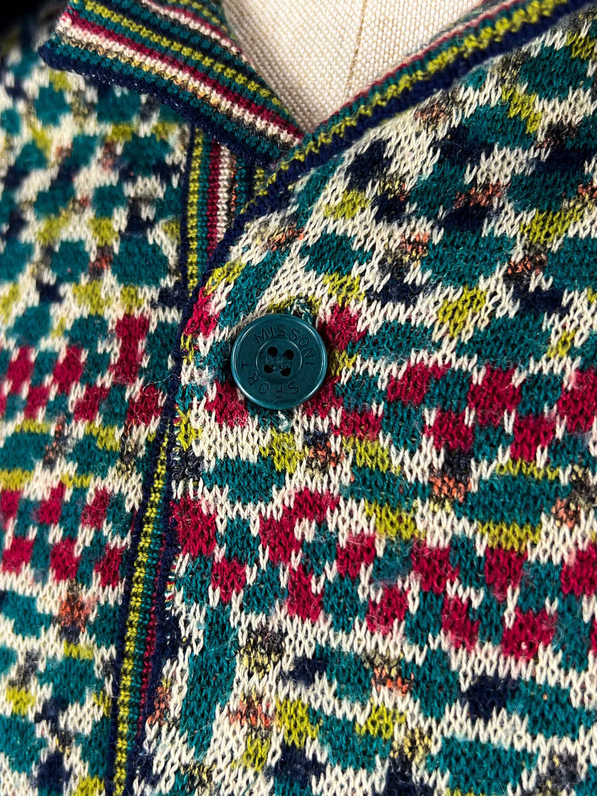 Pull Missoni Vintage des années 80